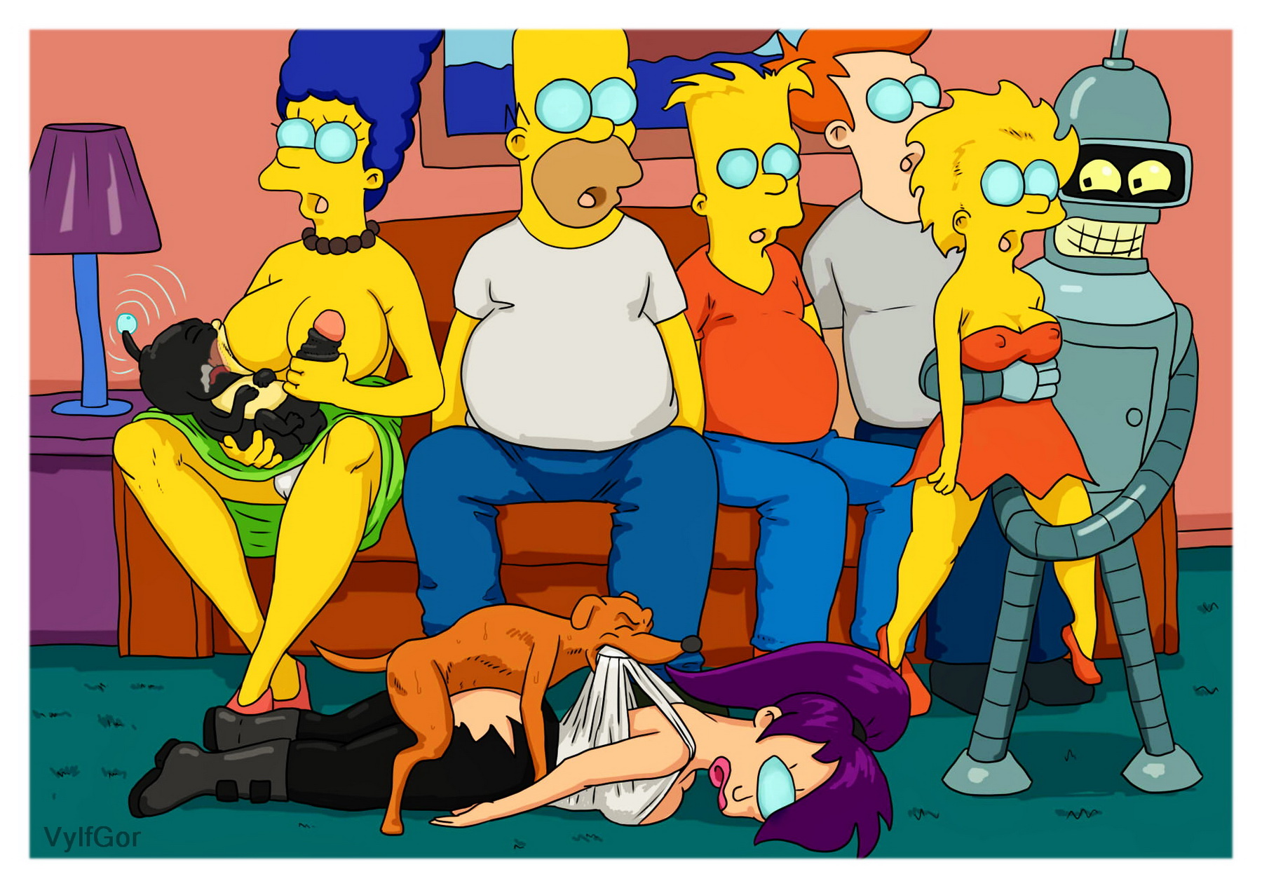 Порно комиксы лизы симпсонов фото 42