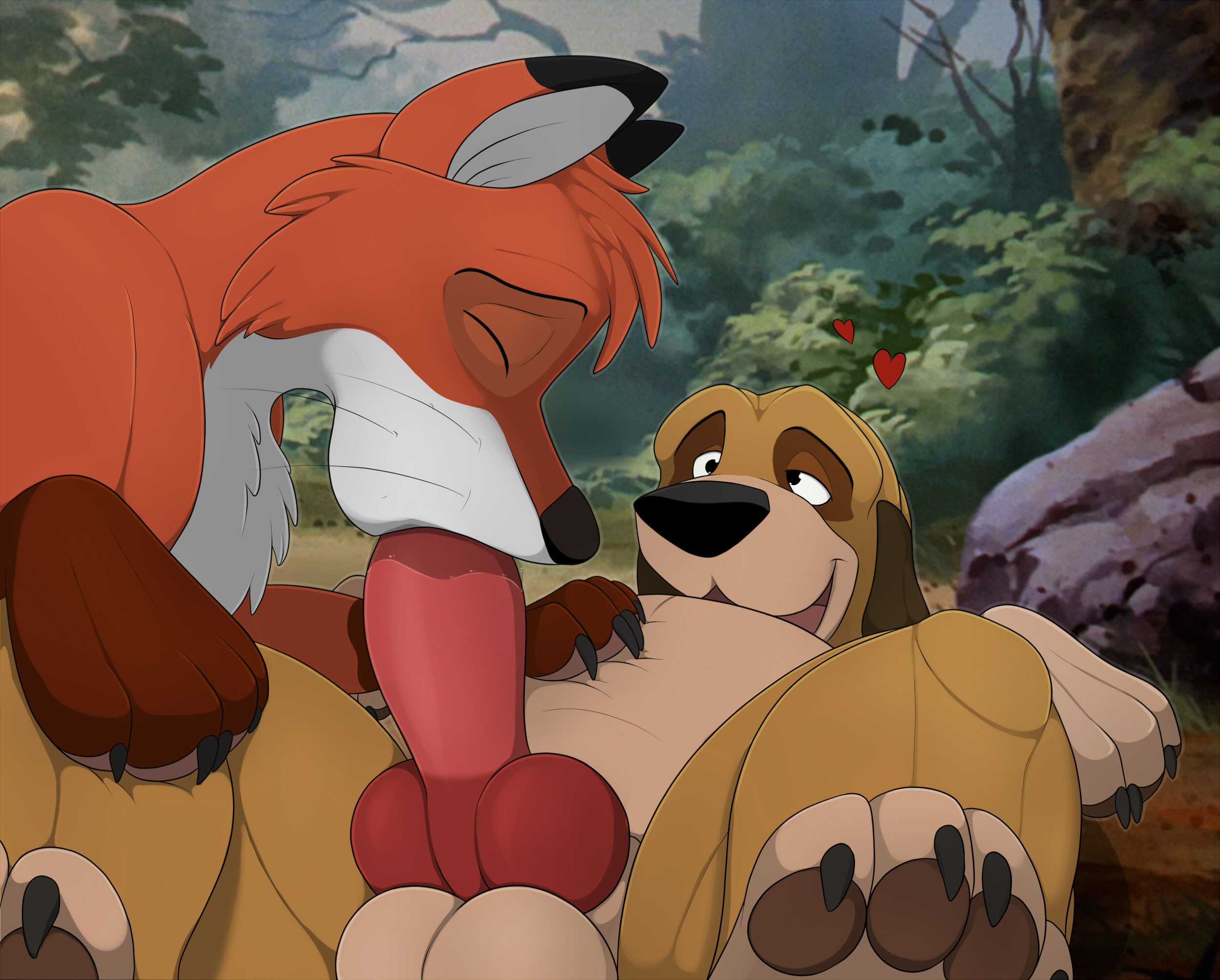 Gaming fox and the hound porn