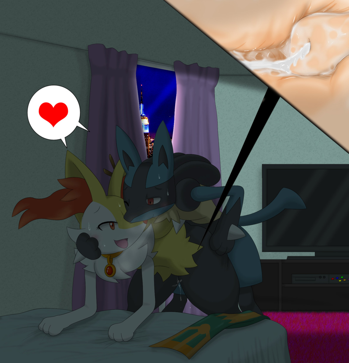 Rule If It Exists There Is Porn Of It Winick Lim Braixen Fiona Lucario Original