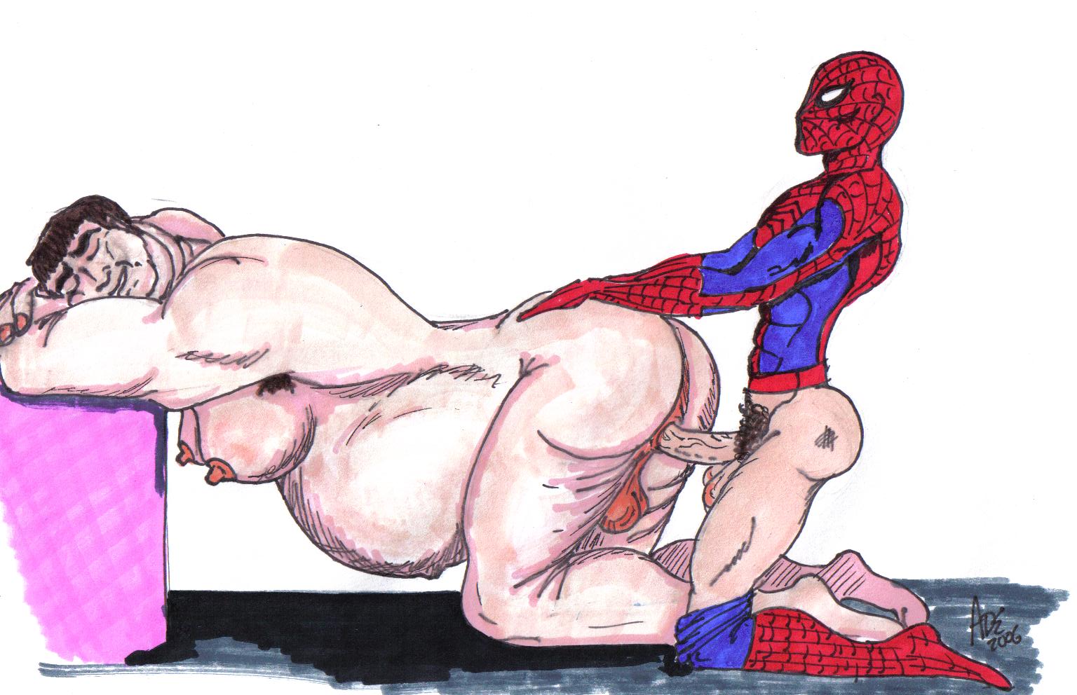 человек паук хентай комикс gay фото 76