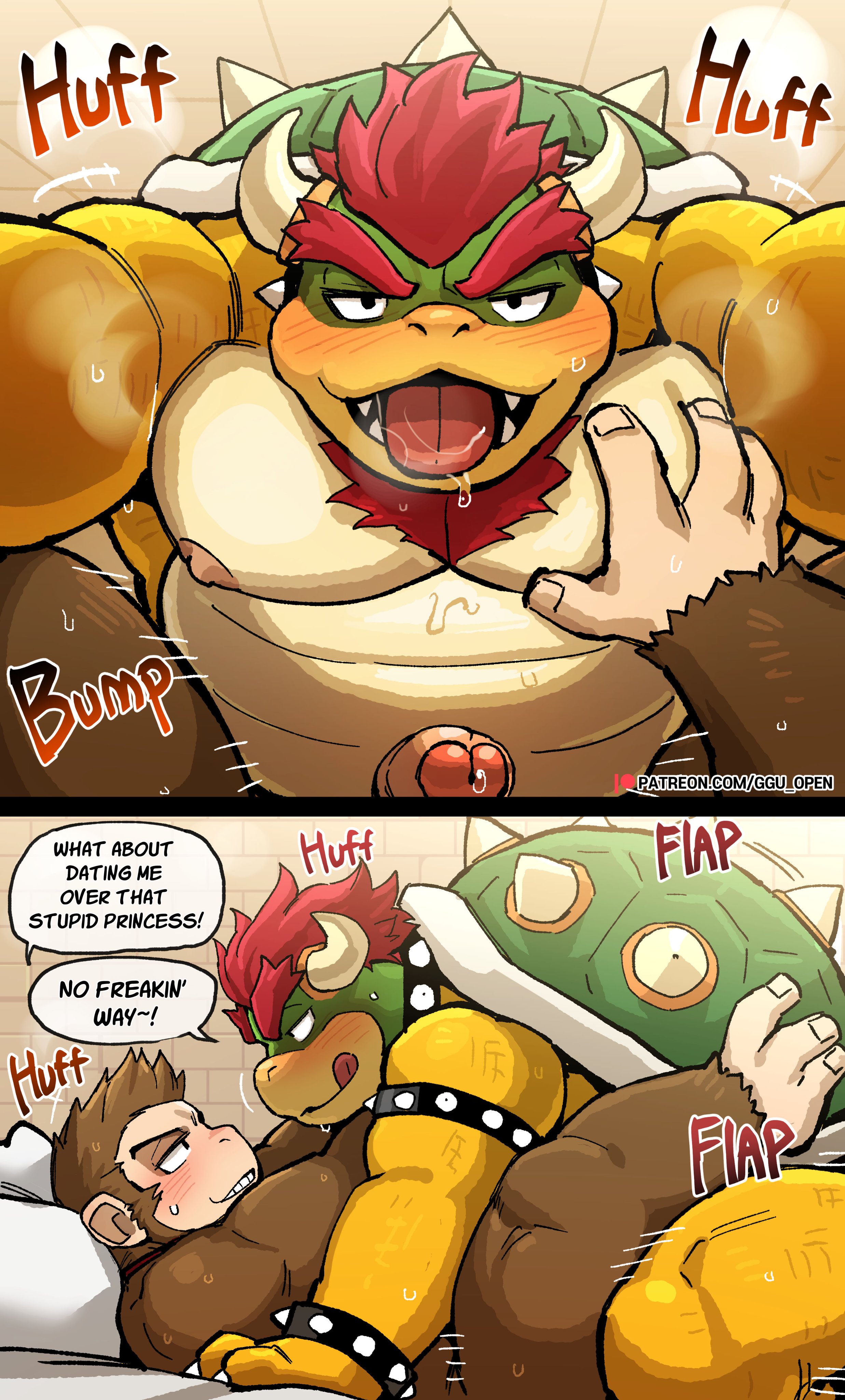 Rule34 If It Exists There Is Porn Of It Bowser Donkey Kong