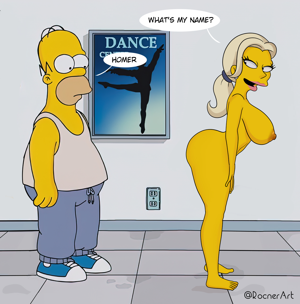Rule If It Exists There Is Porn Of It Rocner Homer Simpson Julia The Simpsons