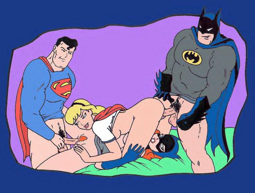 Порно Пародия Бэтмен Супермен
