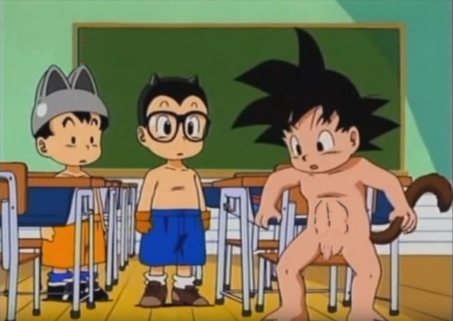 Rule If It Exists There Is Porn Of It Dr Slump Son Goku