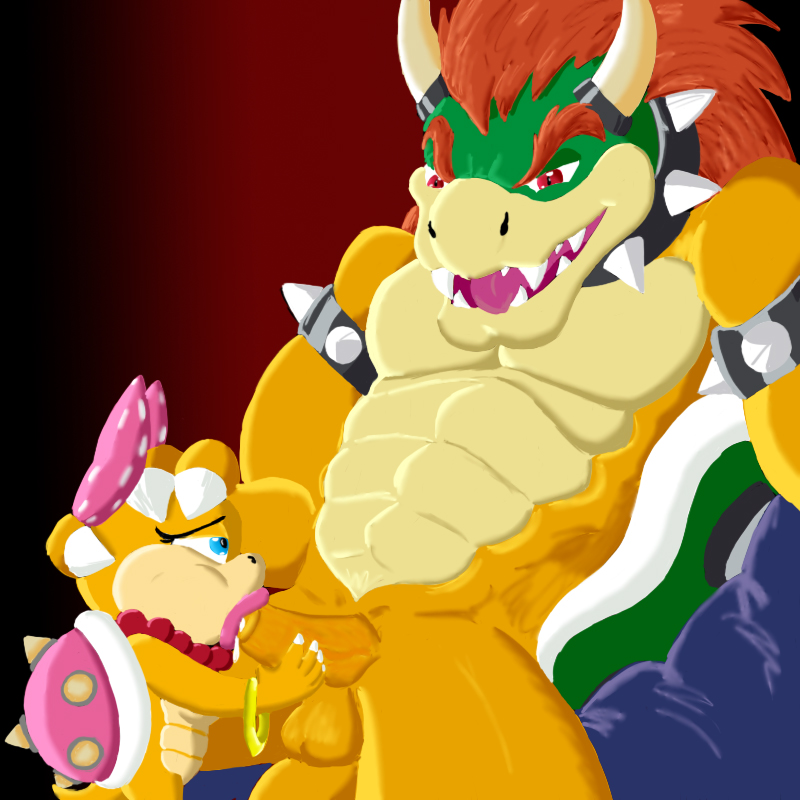 Bowser gets some scalie free porn xxx pic