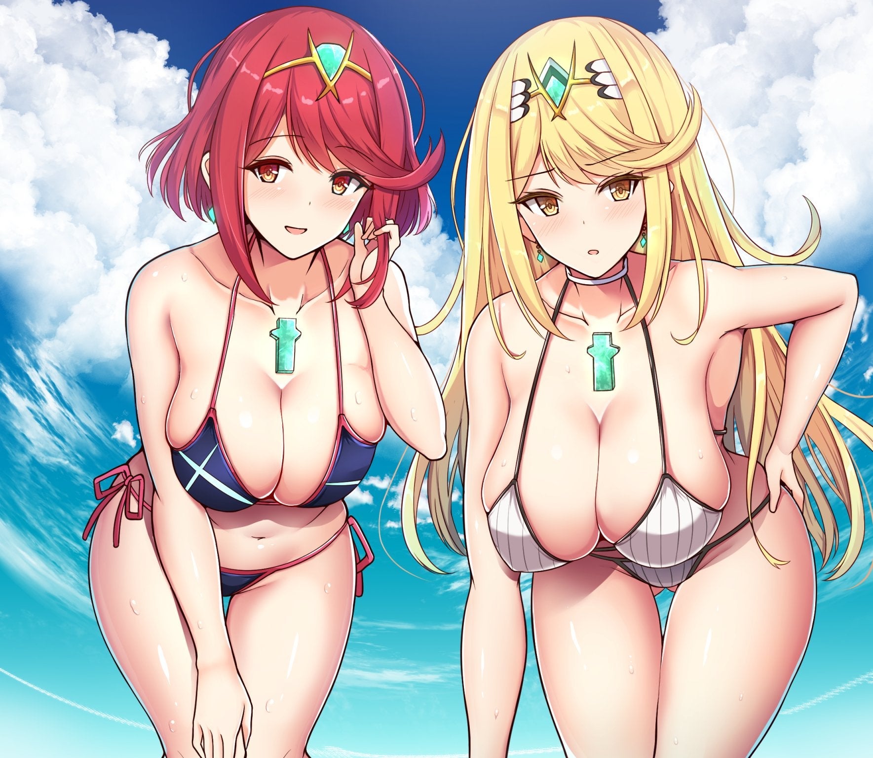 Rule34 - If it exists, there is porn of it / artist request, mythra, pyra /...