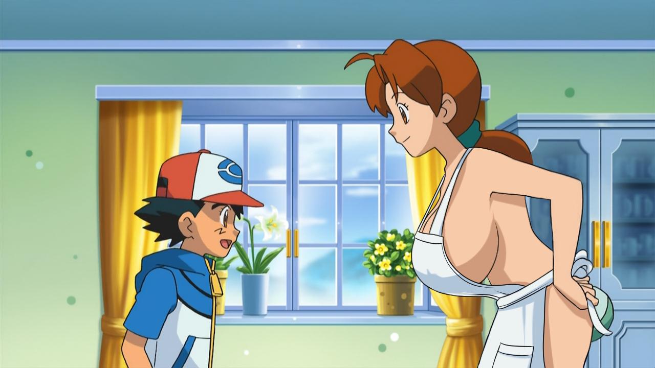 Pokemon ash mom porno