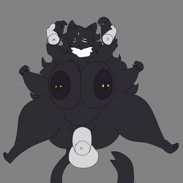 2d_animation animated anthro arachnid arthropod artist_name big_breasts breasts disembodied_hand disembodied_penis domestic_cat felid feline felis female genitals huge_breasts hybrid male male/female mammal nipple_piercing nipples penetration penis piercing pussy slightly_chubby solo spider unknown_artist vaginal_penetration verith_(sconchys)