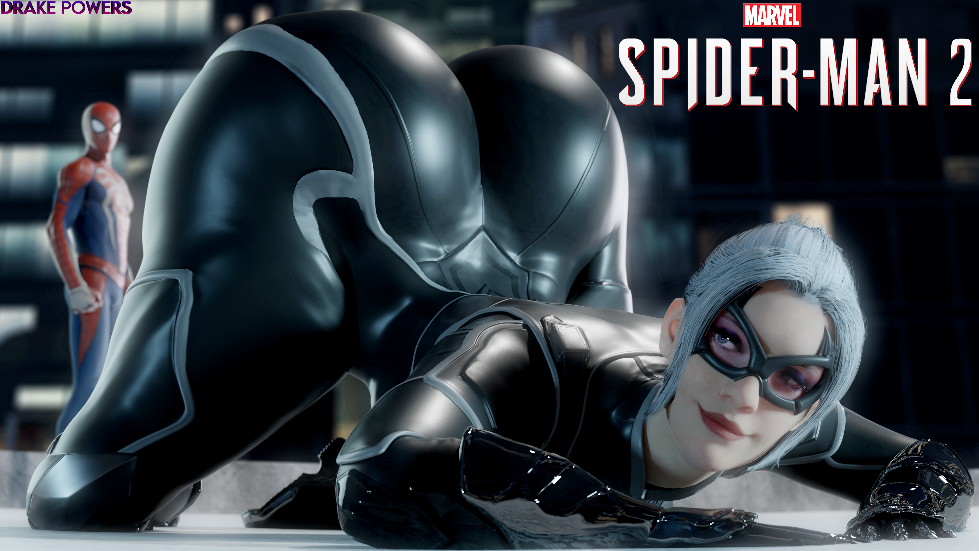 Black Cat Spider Man Porn - Rule34 - If it exists, there is porn of it / drakepowers, black cat (marvel)  / 7070813