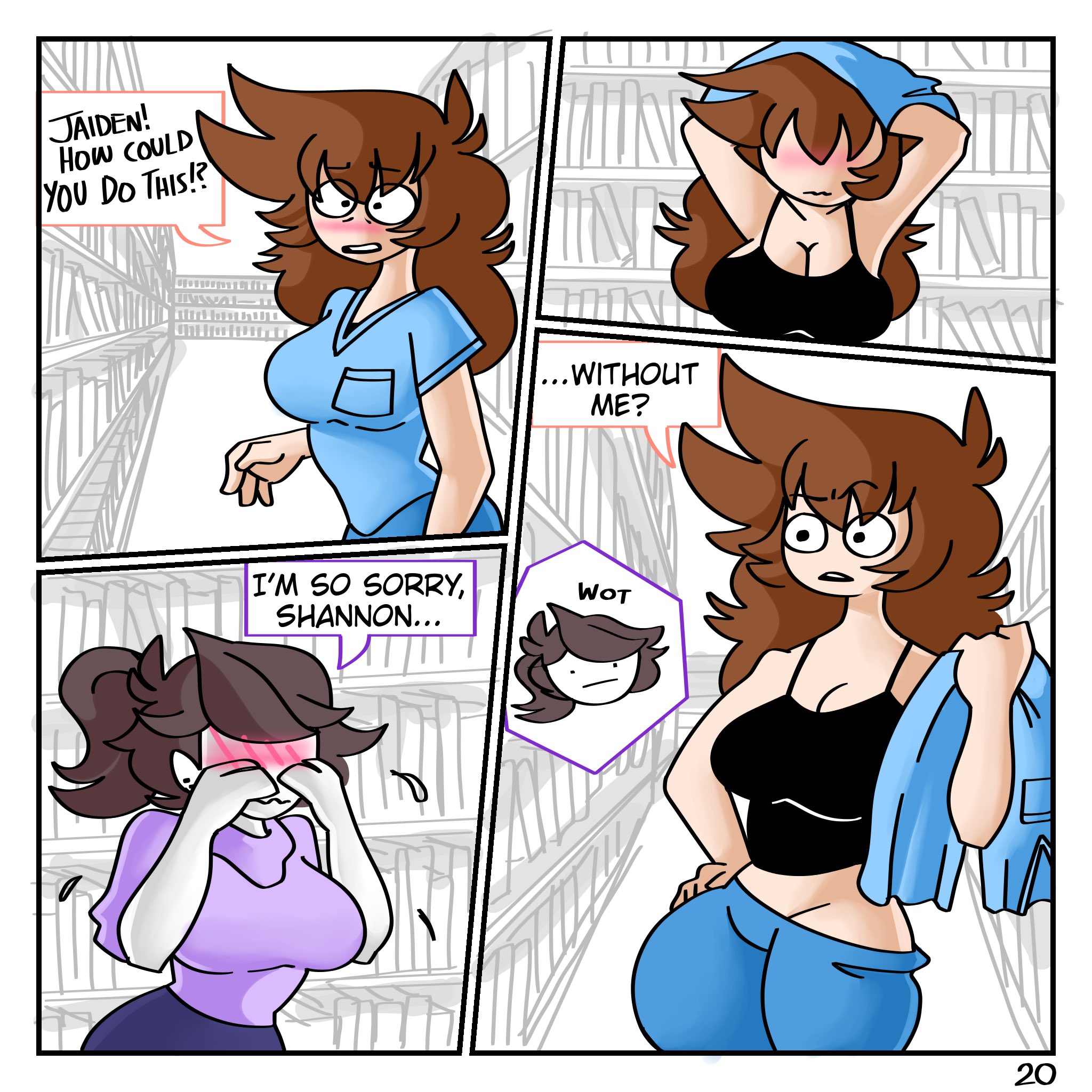 Jaiden animations rule 34 beyond the shelves