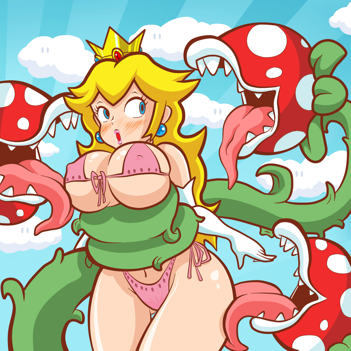 Super mario peach nude