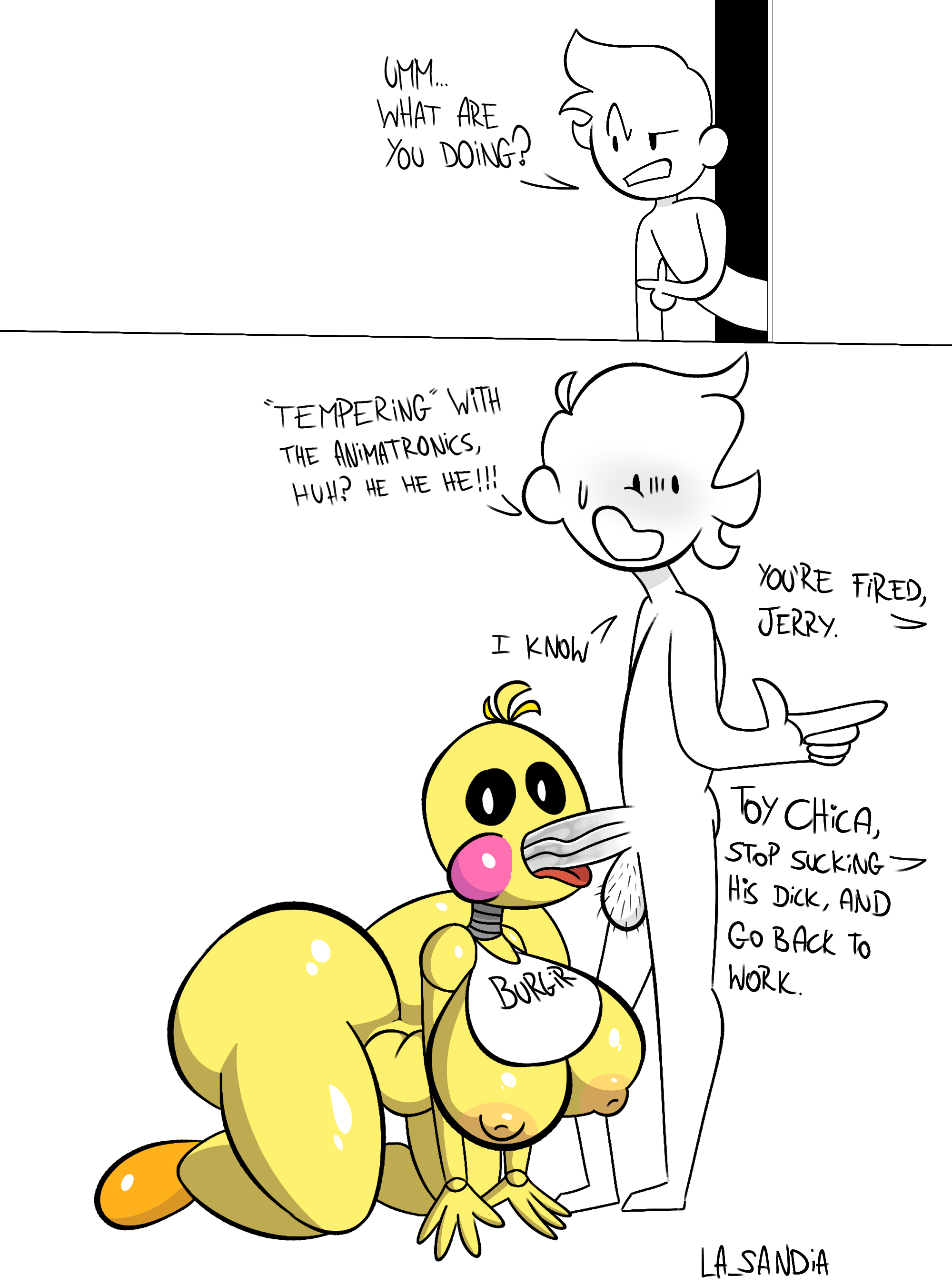 Rule34 - If it exists, there is porn of it  toy chica (fnaf)  6721548