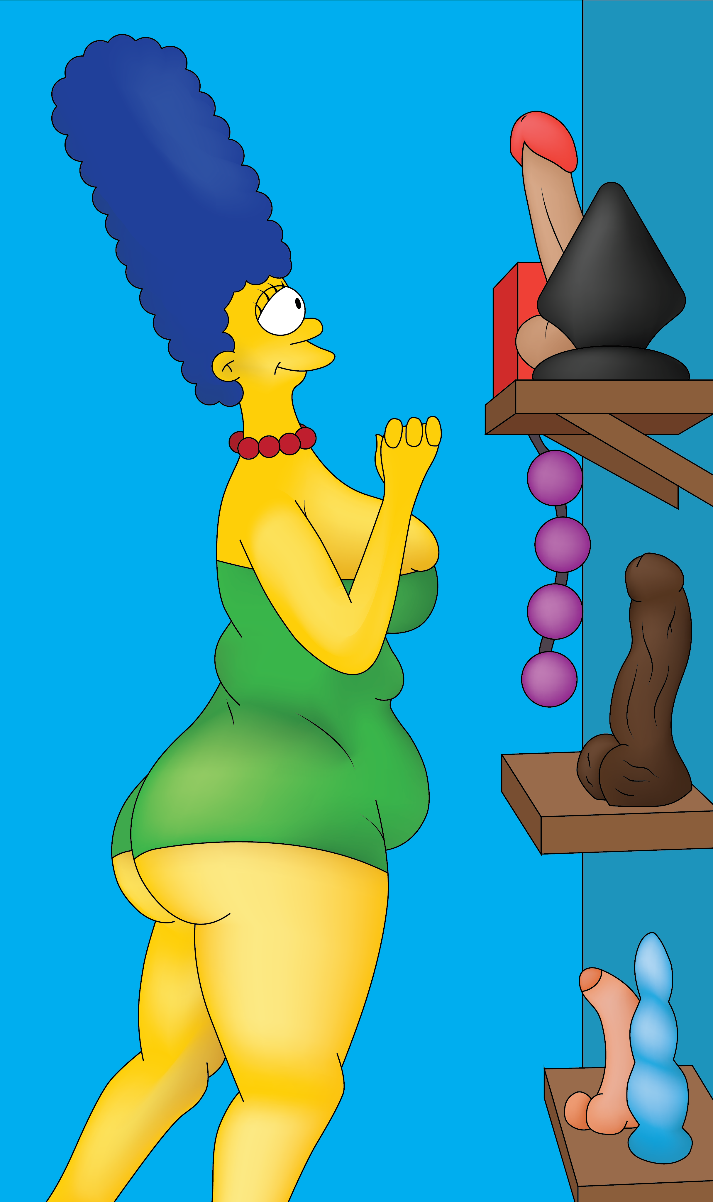 Marge simpson butt