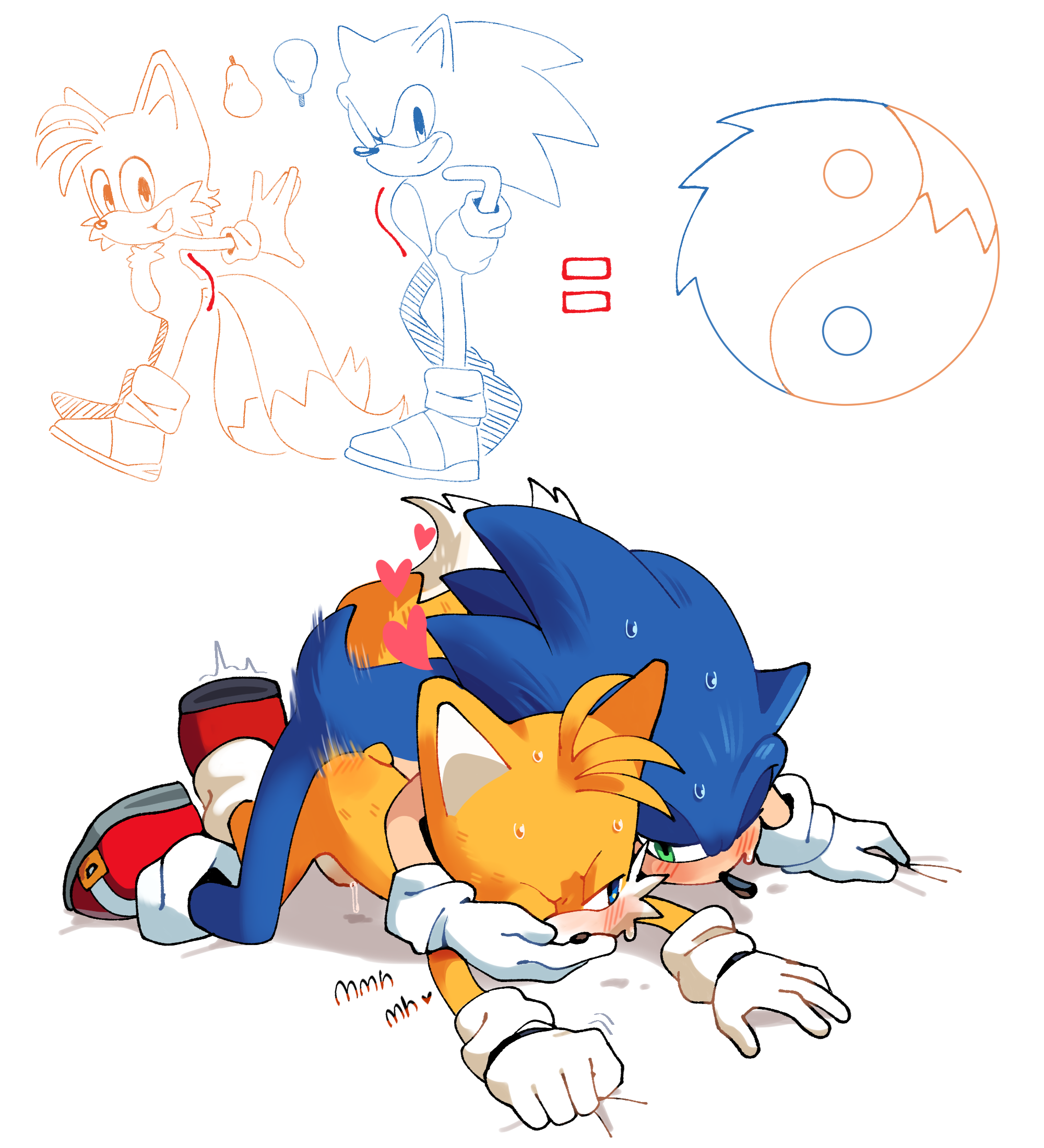 Sonic x tails rule34