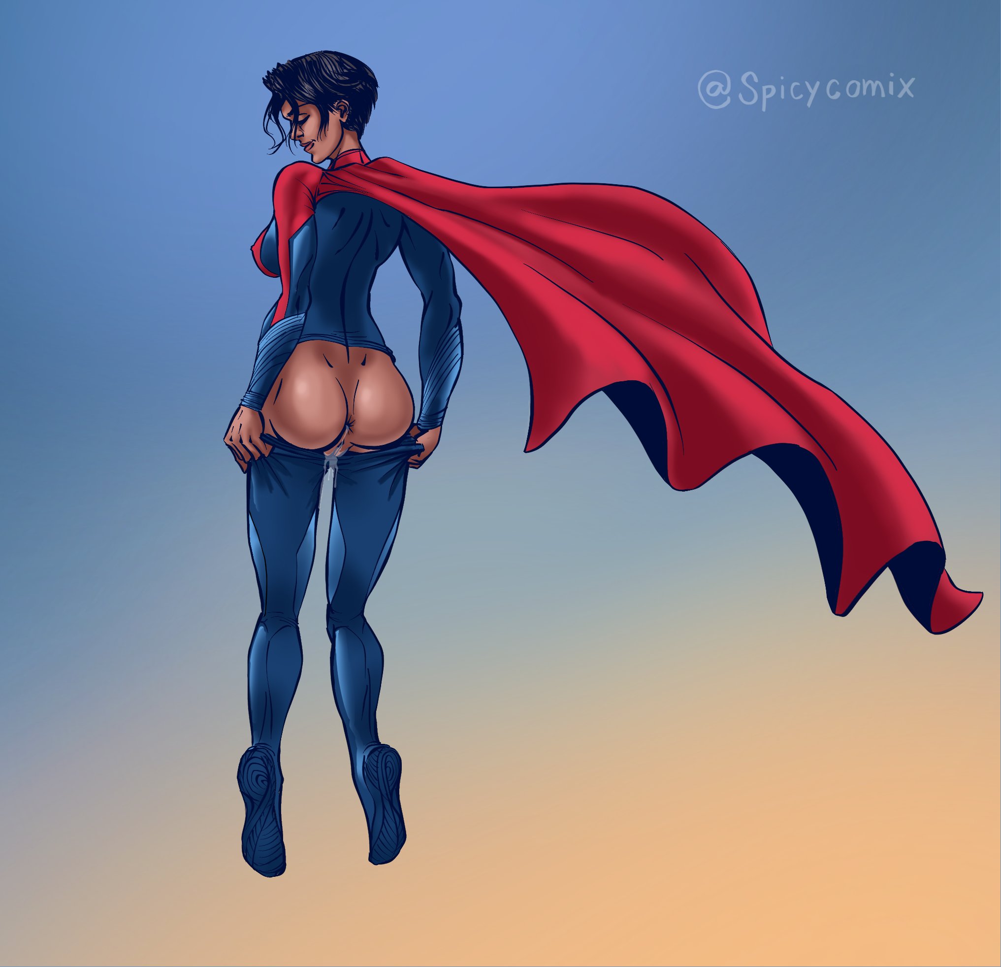 Supergirl flash porn