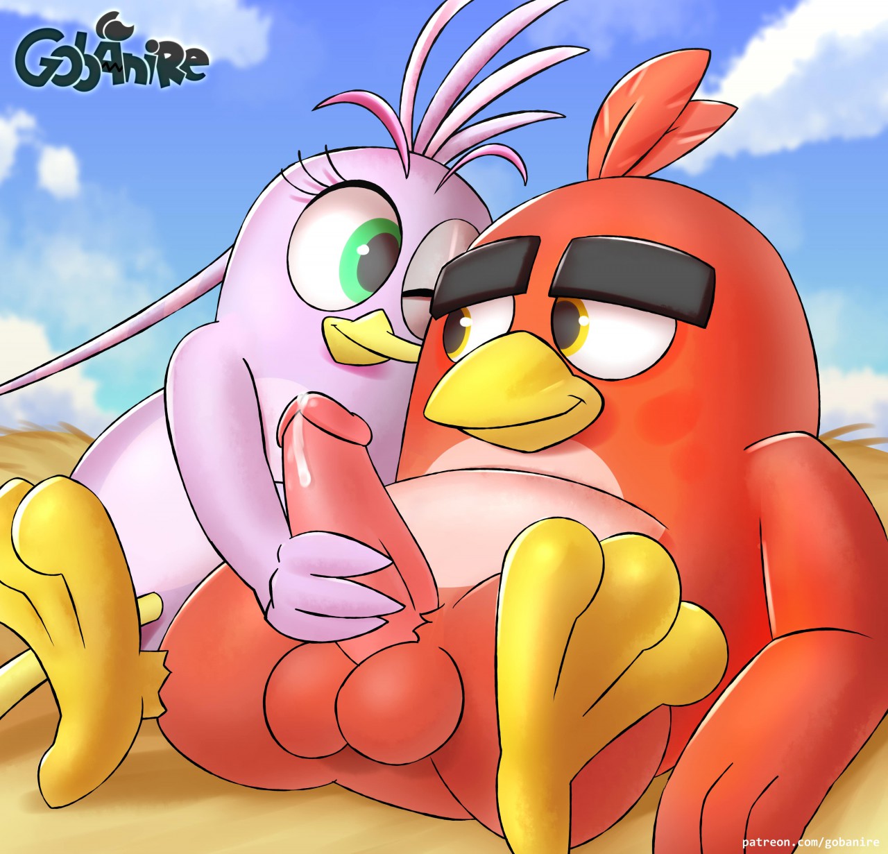 gobanire, red (angry birds), silver (angry birds), angry birds, hi res, a.....