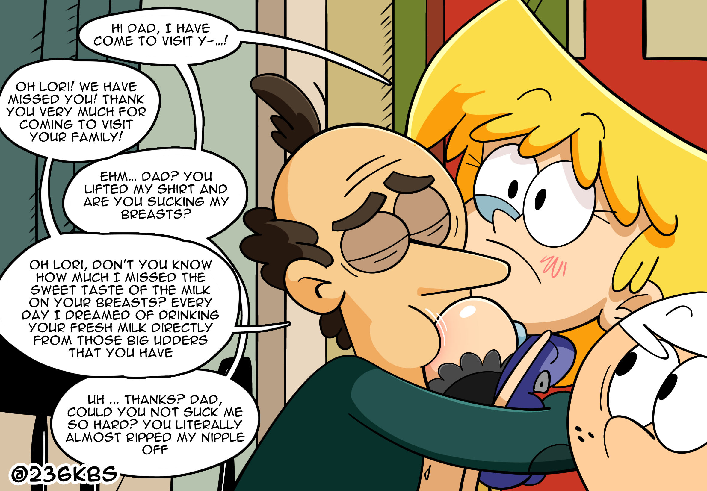 Lincoln loud x lori