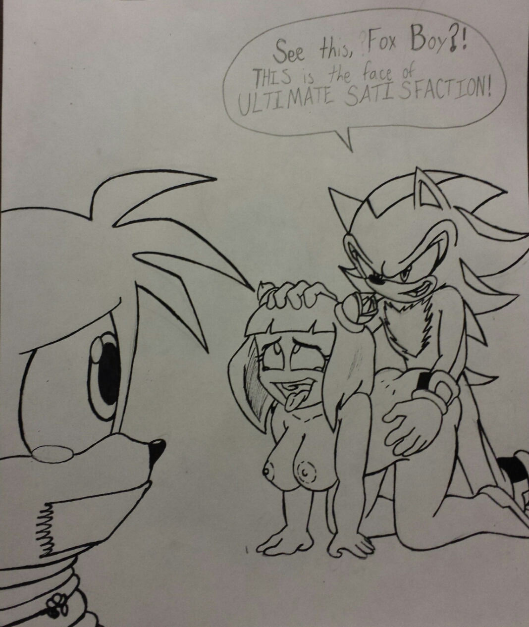 Rule34 - If it exists, there is porn of it / cosmo the seedrian, shadow the  hedgehog, tails / 1990568