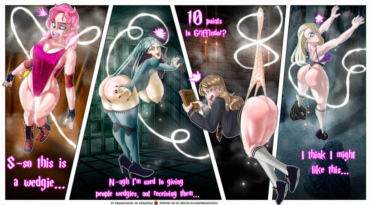 Hermione granger wedgie