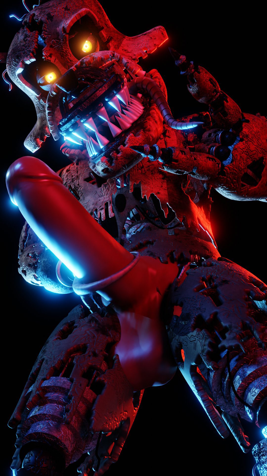 Rule34 - If it exists, there is porn of it / nightmare foxy (fnaf) / 6896030