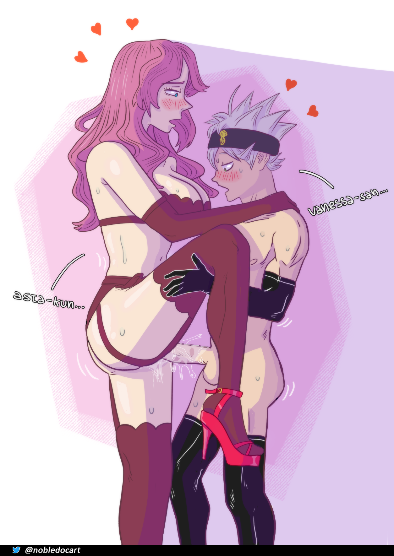 Black clover vanessa naked