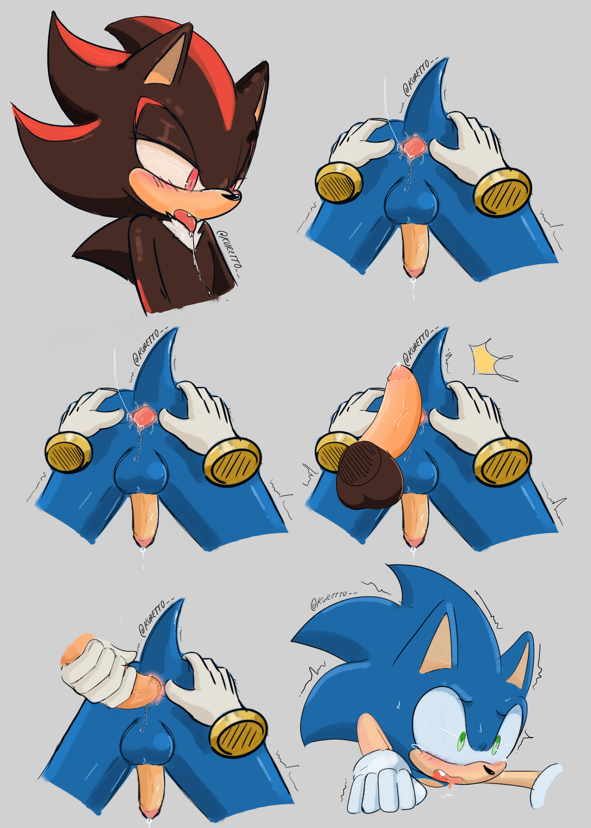 2023 5_fingers absurd_res after_anal after_oral after_rimming anal anal_sex anthro anthro_on_anthro anthro_penetrated anthro_penetrating anthro_penetrating_anthro anthro_rimming_anthro anus ass backsack balls ballsack black_balls black_body black_fur black_nose blue_balls blue_body blue_fur blush blush_lines bodily_fluids bracelet chest_tuft clothing comic cum cute_fangs digital_media_(artwork) disembodied_penis drooling duo ears_up erection eulipotyphlan fangs fingers footwear foreskin fur gaping gaping_anus genital_fluids genitals gloves gold_(metal) gold_bracelet gold_jewelry green_eyes half-closed_eyes handwear handwear_and_footwear_only hi_res holding_own_penis holding_penis humanoid_genitalia humanoid_penis intraspecies jewelry kuretto looking_at_anus looking_at_butt looking_at_genitalia male male/male male_penetrated male_penetrating male_penetrating_male male_rimming_male mammal motion_lines multicolored_body multicolored_clothing multicolored_handwear narrowed_eyes penetration penile penile_penetration penis penis_in_ass precum quills_(anatomy) red_eyes red_stripes retracted_foreskin rimming saliva saliva_on_anus saliva_on_tongue saliva_string sega sex shadow_the_hedgehog shaking shivering shocked short_tail simple_background small_comic sonadow sonic_(series) sonic_the_hedgehog sonic_the_hedgehog_(series) spread_ass spread_butt spreading stripes tail tan_body tan_fur tears tears_of_pleasure teeth tongue tongue_out tuft two-tone_body two-tone_clothing two-tone_handwear uncircumcised vein veiny_penis white_body white_clothing white_fur white_handwear wide_eyed