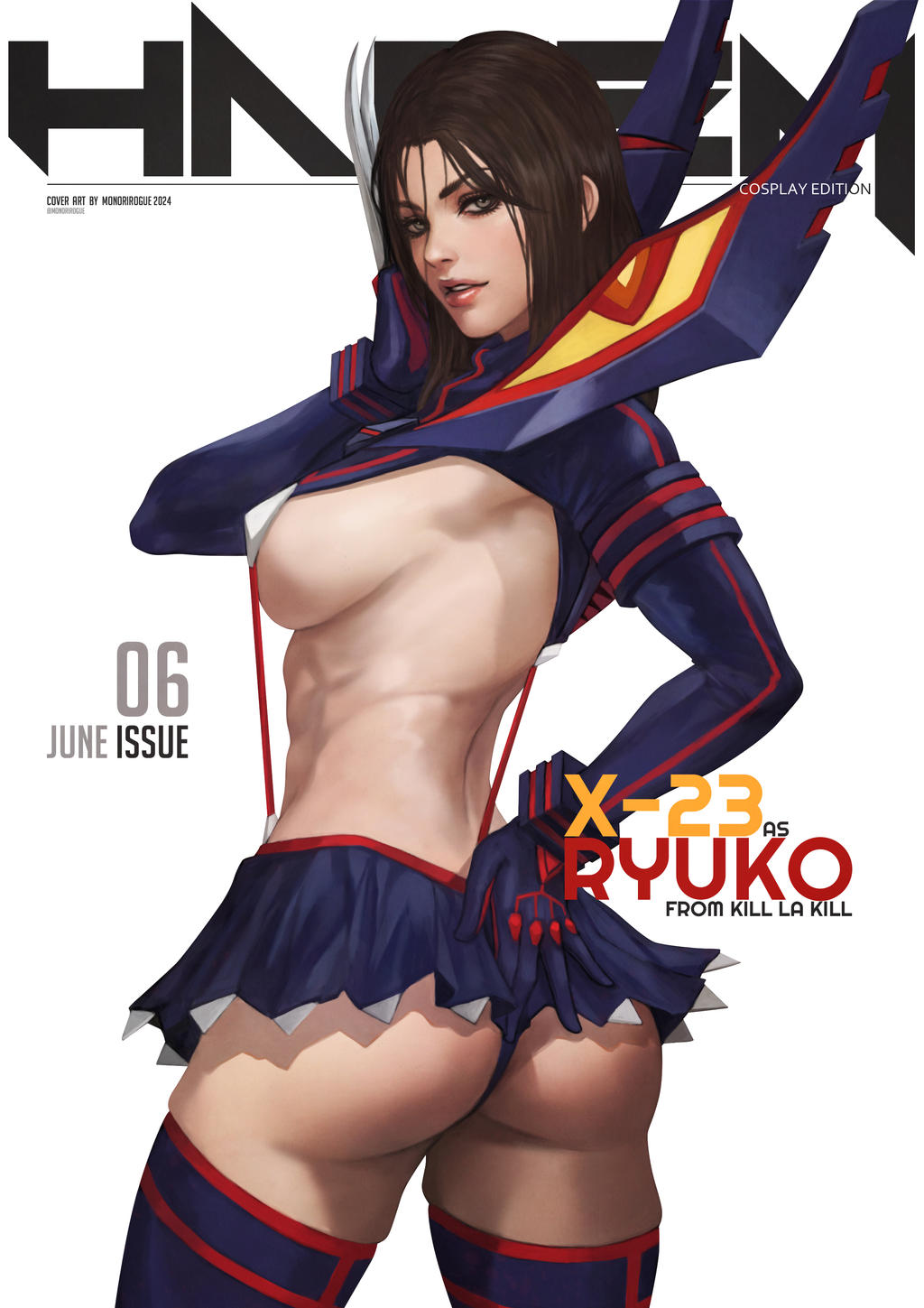 Rule34 - If it exists, there is porn of it / monorirogue, laura kinney,  matoi ryuuko, x-23 / 8032337