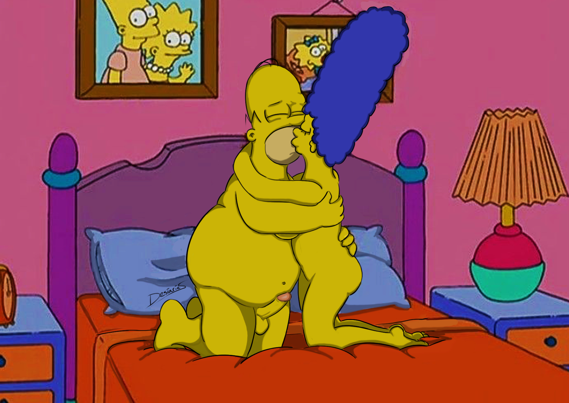 Rule34 - If it exists, there is porn of it / bart simpson, homer simpson, lisa  simpson, maggie simpson, marge simpson / 6099772