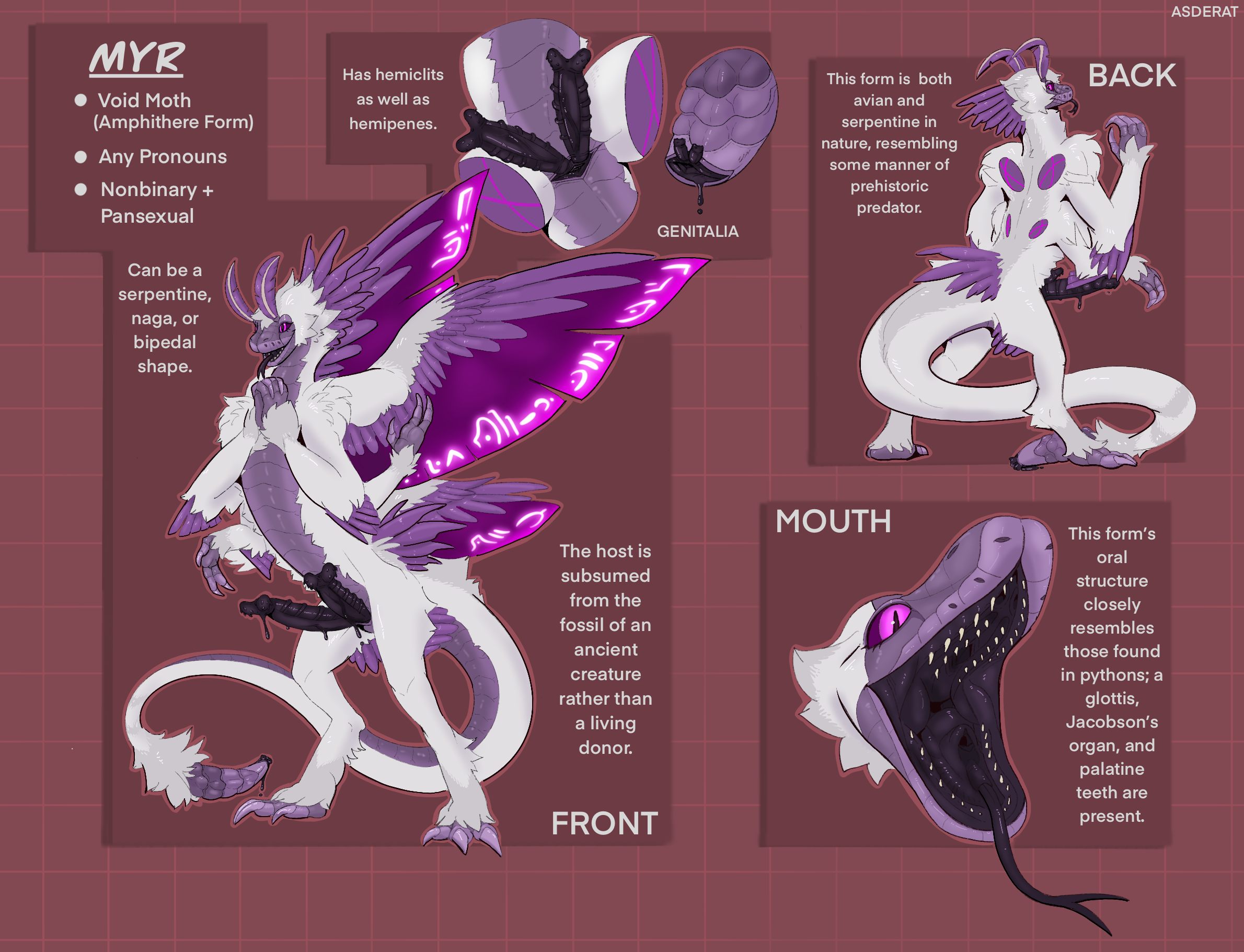 2_clitorises 2_penises amphithere animal_clitoris animal_genitalia animal_penis antennae_(anatomy) anthro arthropod asderat clitoris cloaca couatl cuntboy cuntboy_sans_balls diphallia diphallism dragon exoskeleton eyelashes feathered_crest feathered_scalie feathered_snake feathered_wings feathers feet fur genitals glottis head_crest hemiclitores hemipenes herm hermaphrodite hi_res hybrid insect_wings insects intersex jacobson's_organ lepidopteran magic magic_symbols male maleherm moth multi_clitoris multi_genitalia multi_limb multi_penis multi_wing mythological_creature mythological_scalie mythology penis pink_eyes pit_organ pit_viper pupils pussy python rattle_(anatomy) rattlesnake reptile scalie scutes slit_pupils snake solo spread_wings tail tail_tuft talons teeth toes tuft viper white_body white_fur wings