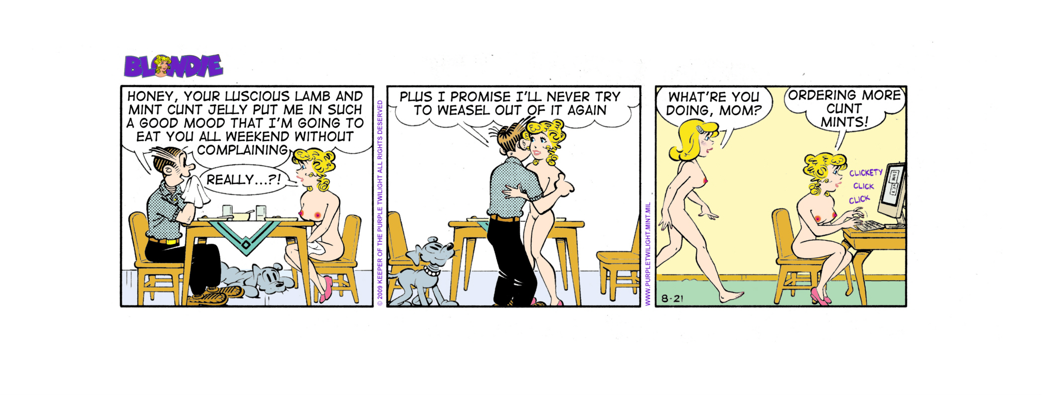 Comics blondie porn Adult Comic
