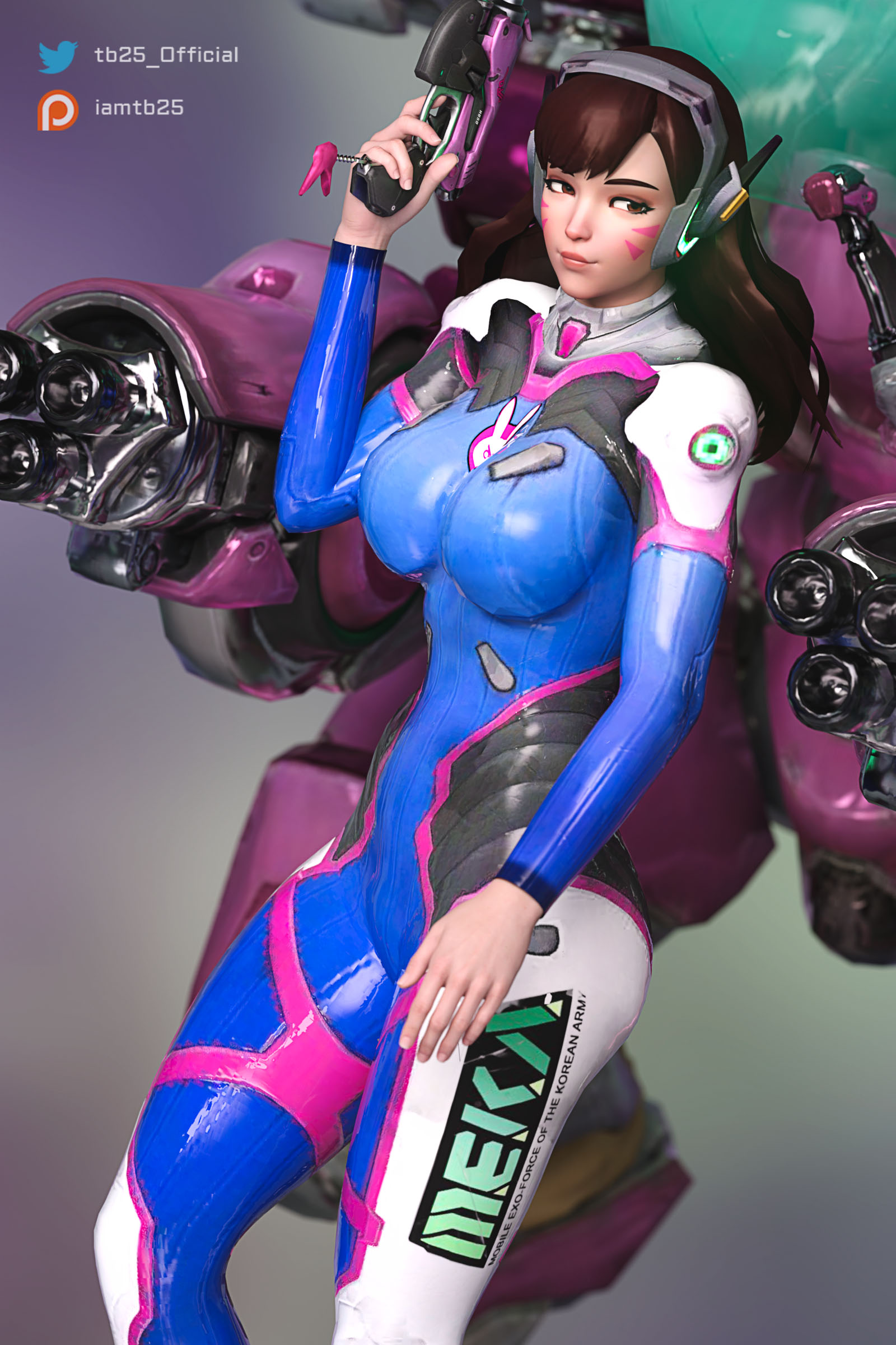 Rule34 - If it exists, there is porn of it / d.va, meka / 5961631