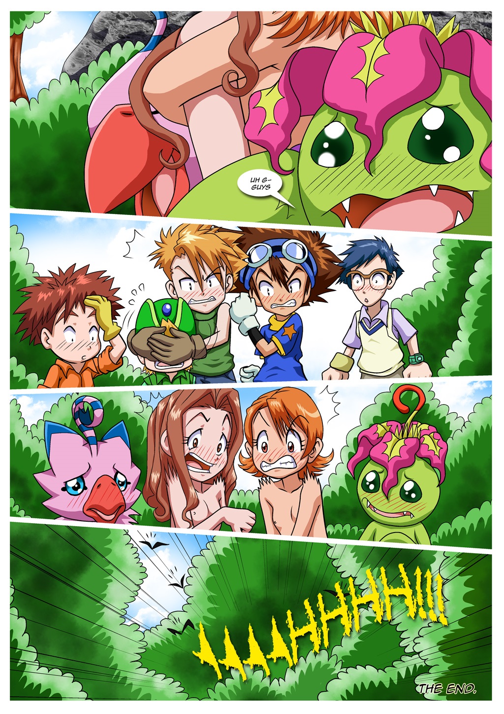 Digimon sora and mimi porn comics