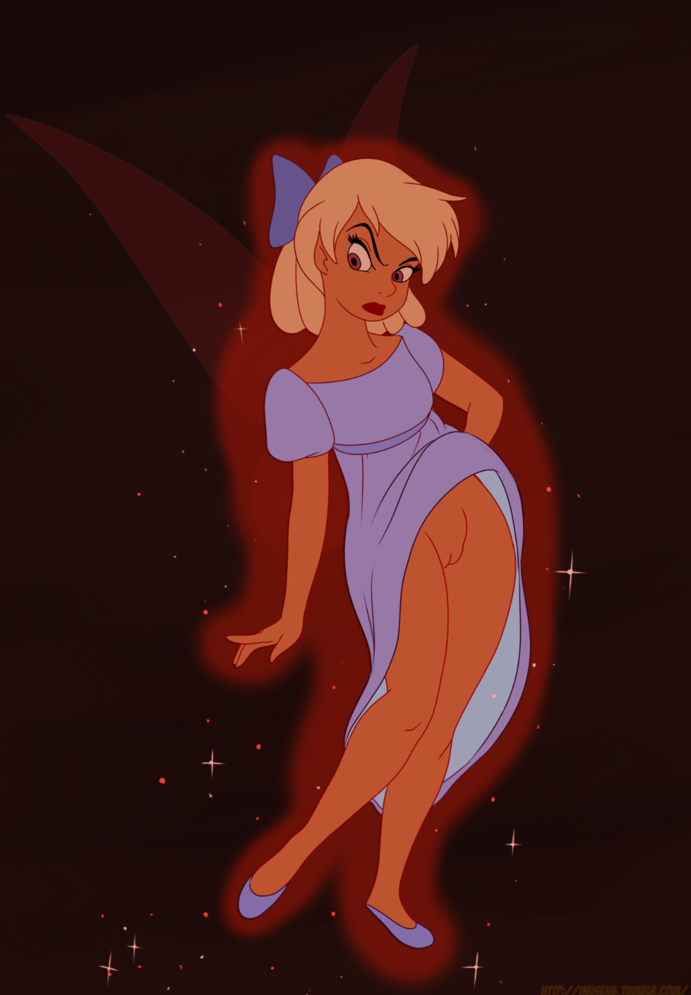 Rule34 - If it exists, there is porn of it / inusen, tinker bell, wendy  darling / 413248