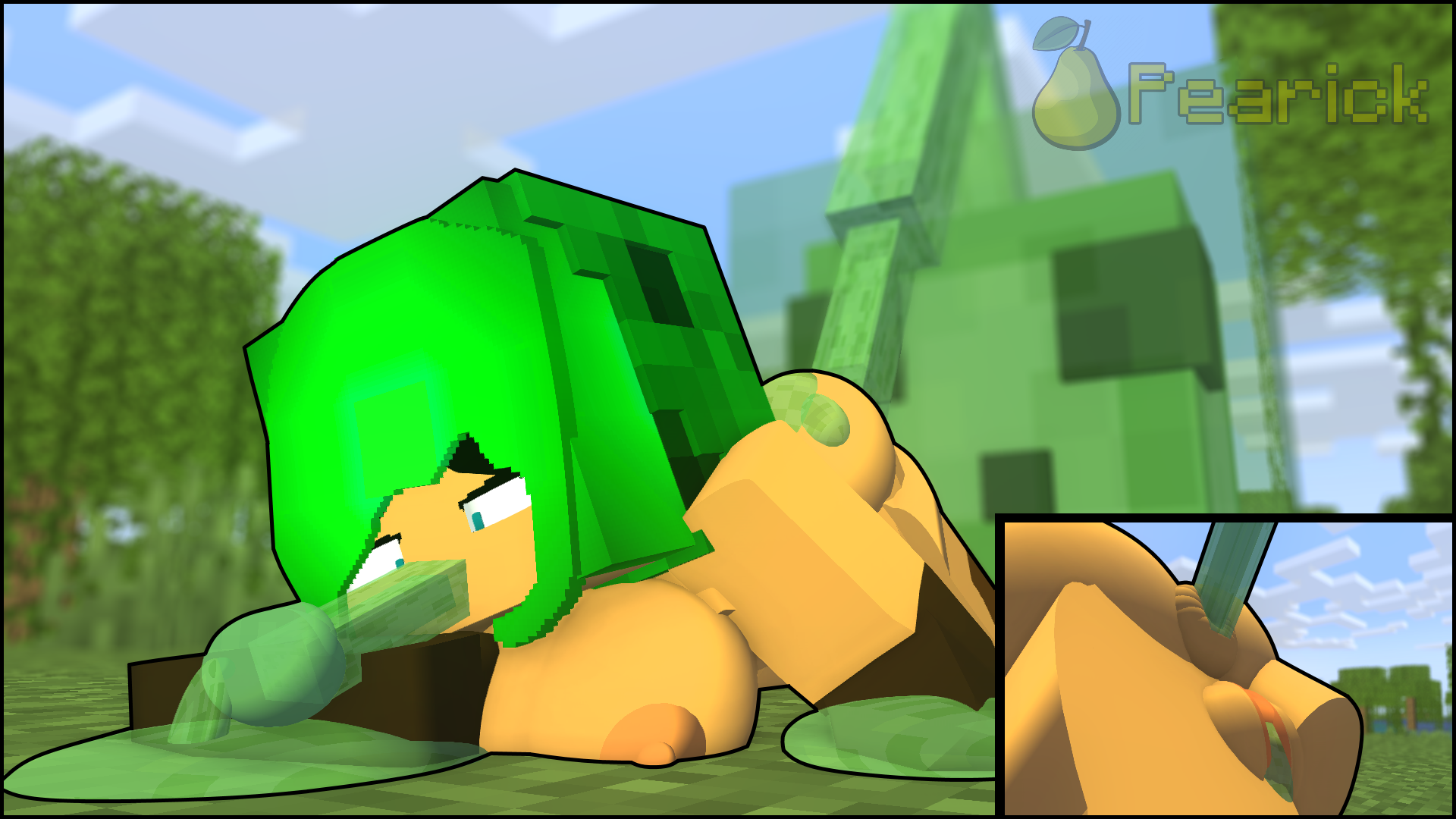 Minecraft slime rule 34