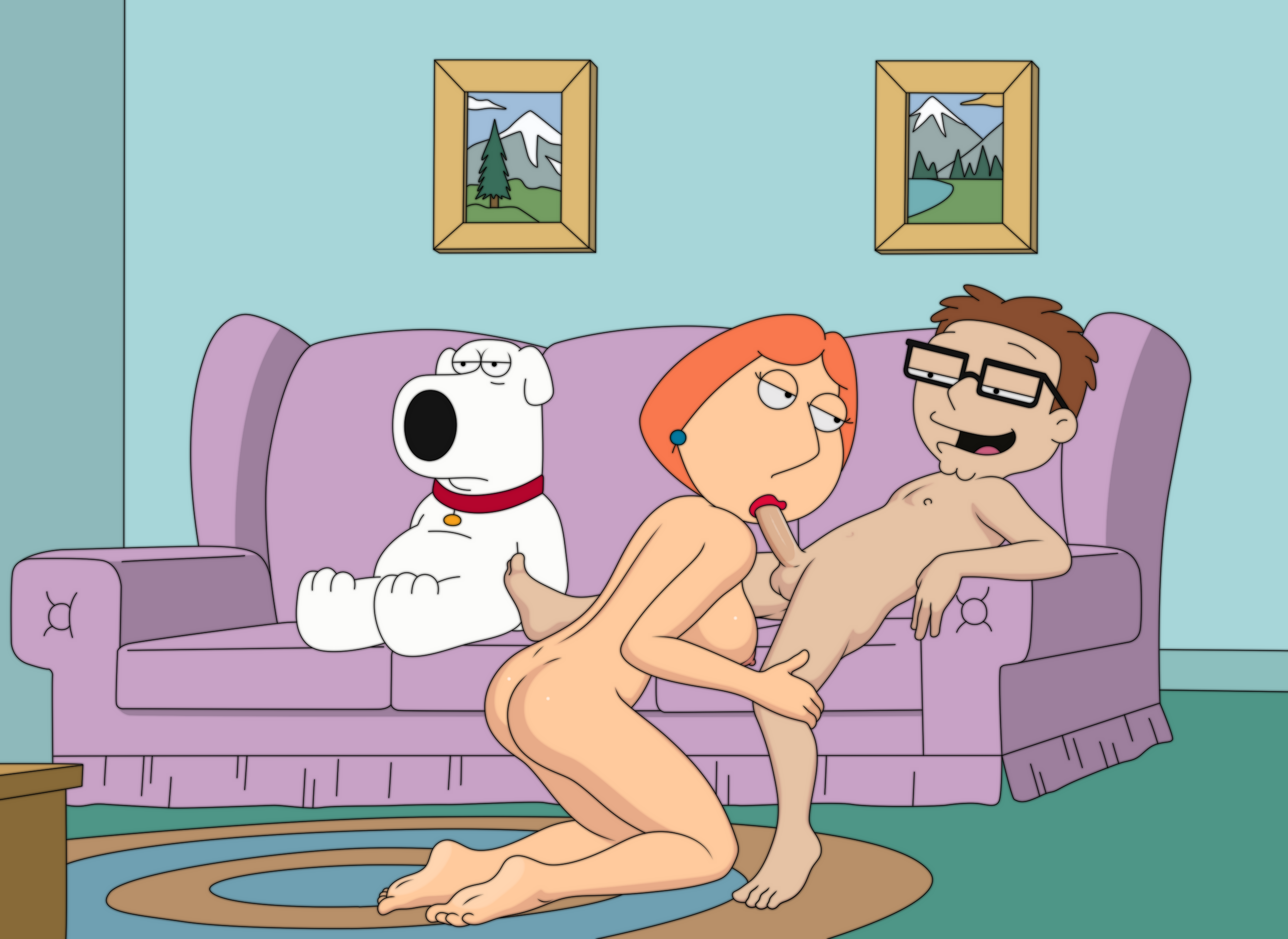 sfan, brian griffin, lois griffin, steve smith, american dad, family guy, c...