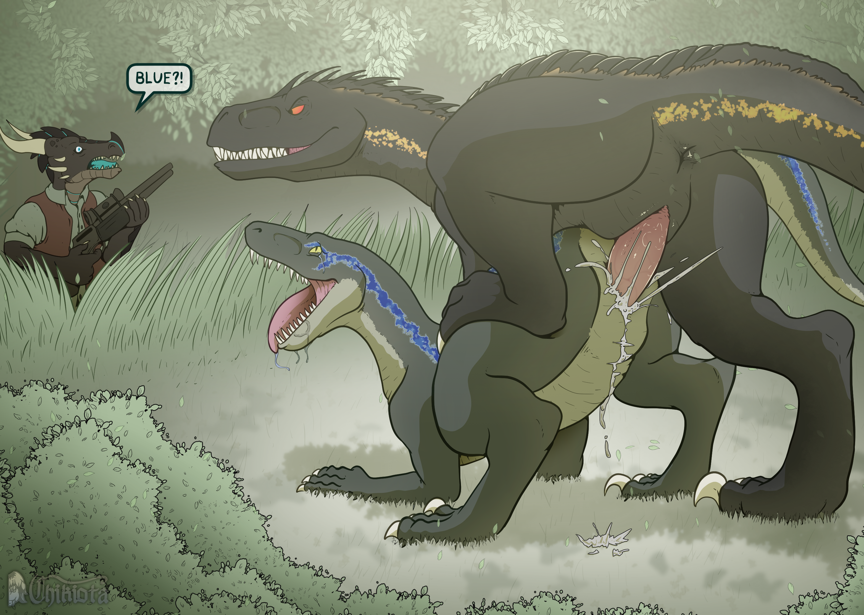 динозавр трахает девку фото 79