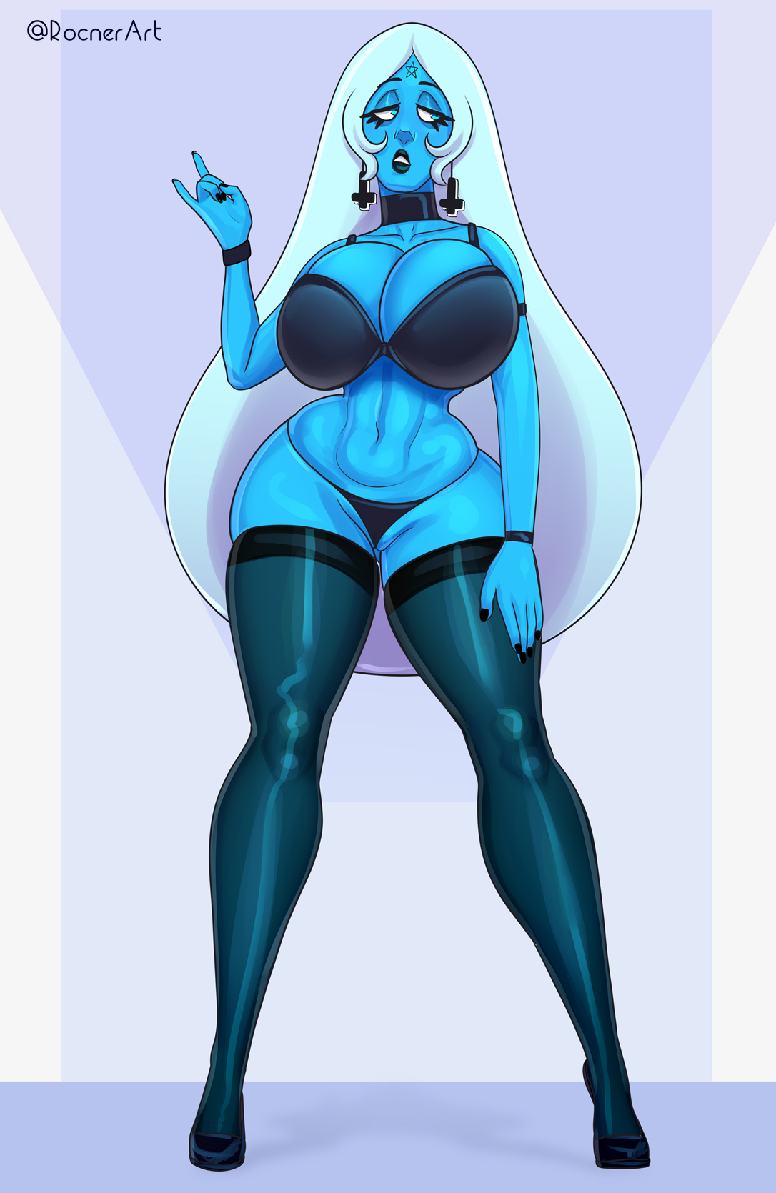 Rule34 - If it exists, there is porn of it / rocner, blue diamond (steven  universe), diamond authority, gem (species) / 5127047