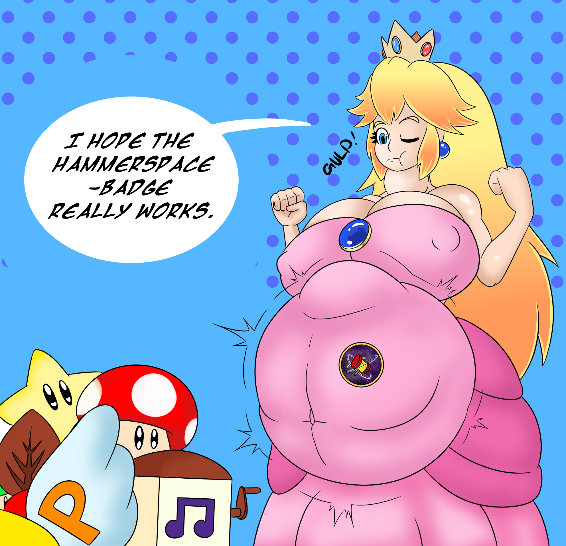 Peach vore