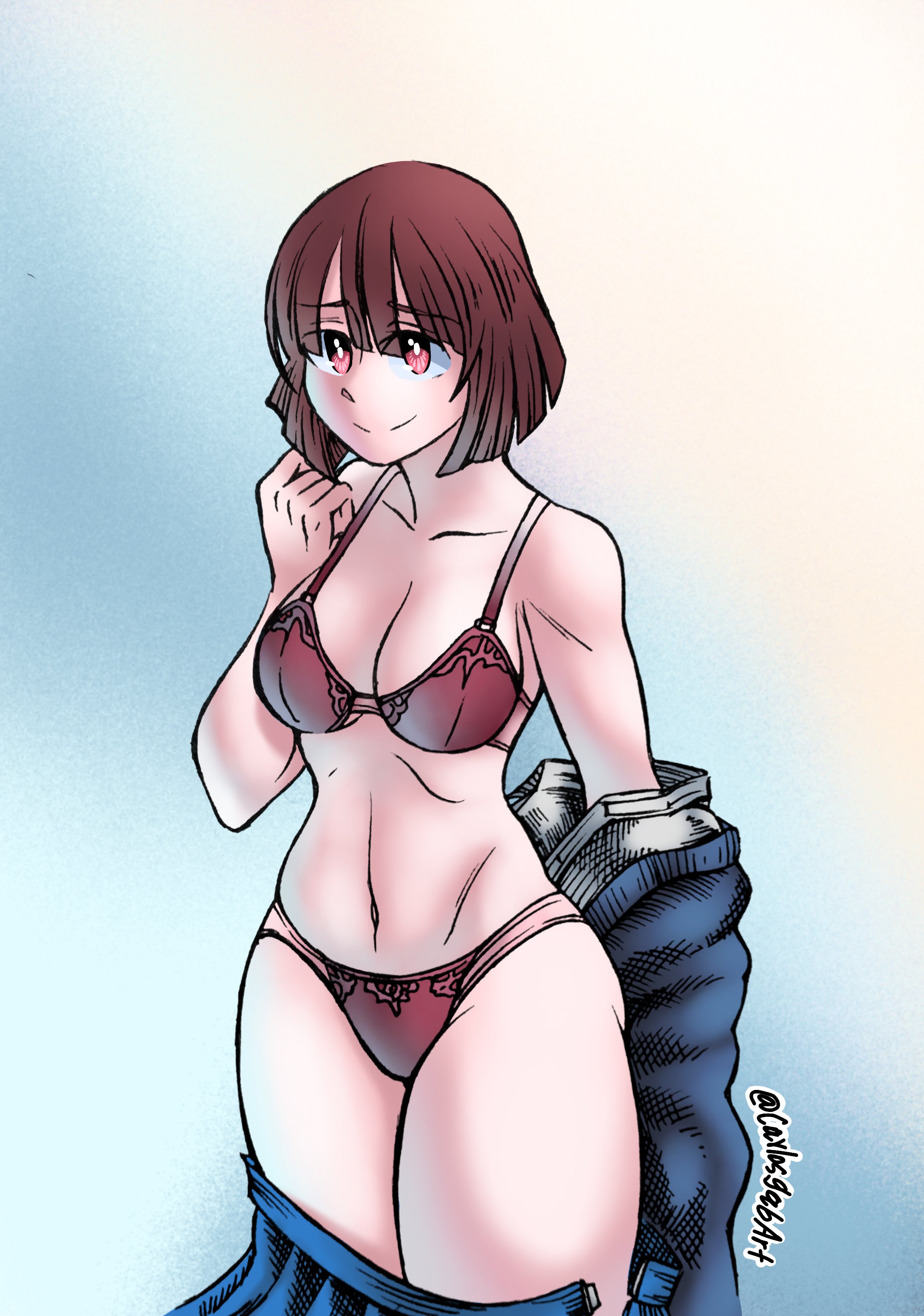 Starvtuber - ...nude, panties, pussy, school uniform, star vtuber, starvtub...