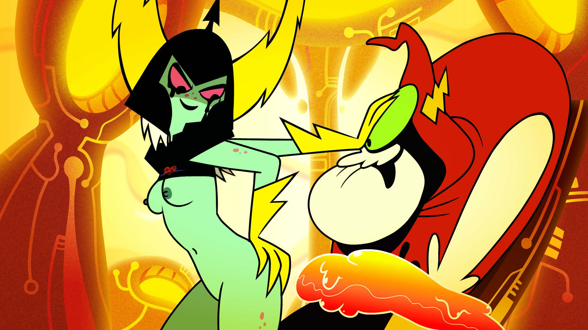 zone, lord dominator, lord hater, disney, wander over yonder, 1boy, 1girls,...