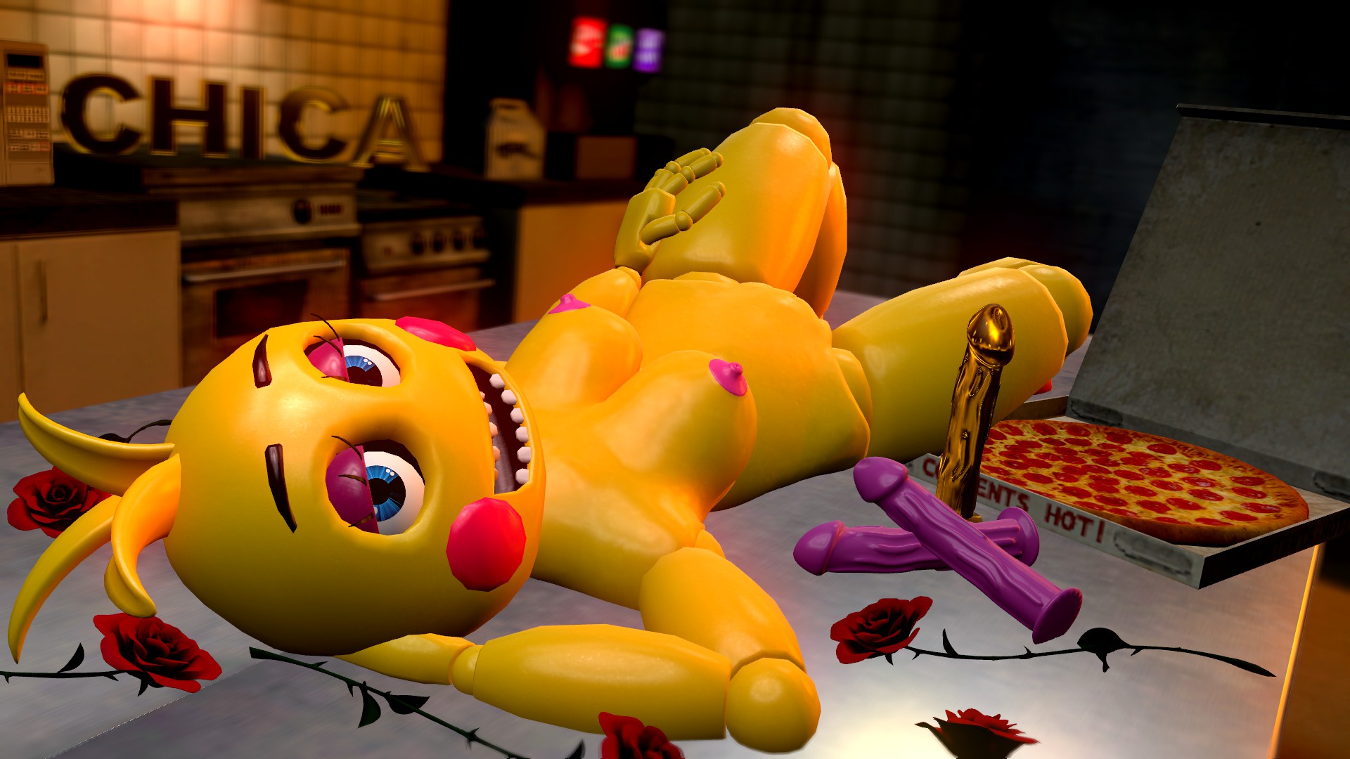 Rule34 - If it exists, there is porn of it / toy chica (fnaf) / 632699.