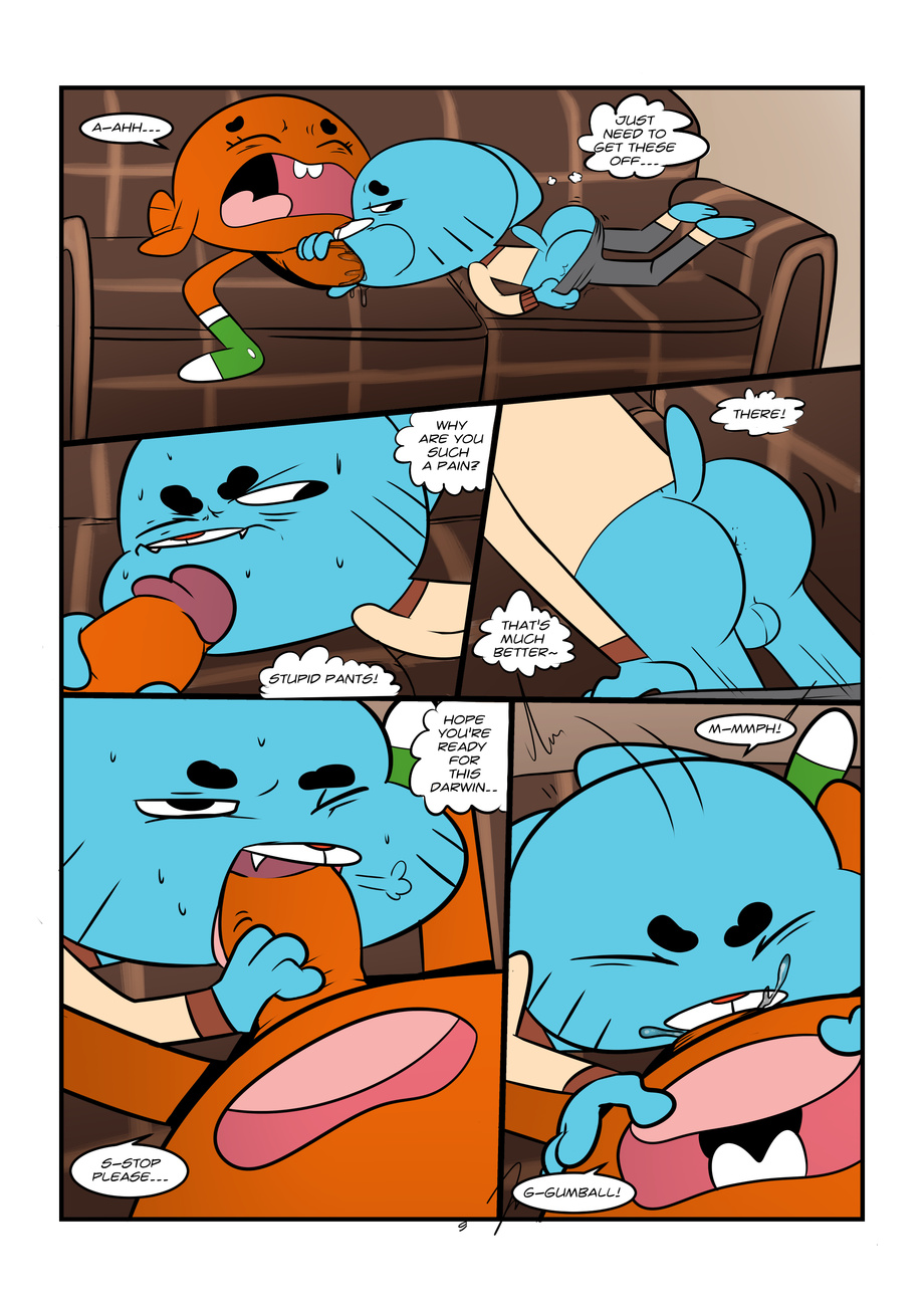 Gumball x darwin rule 34