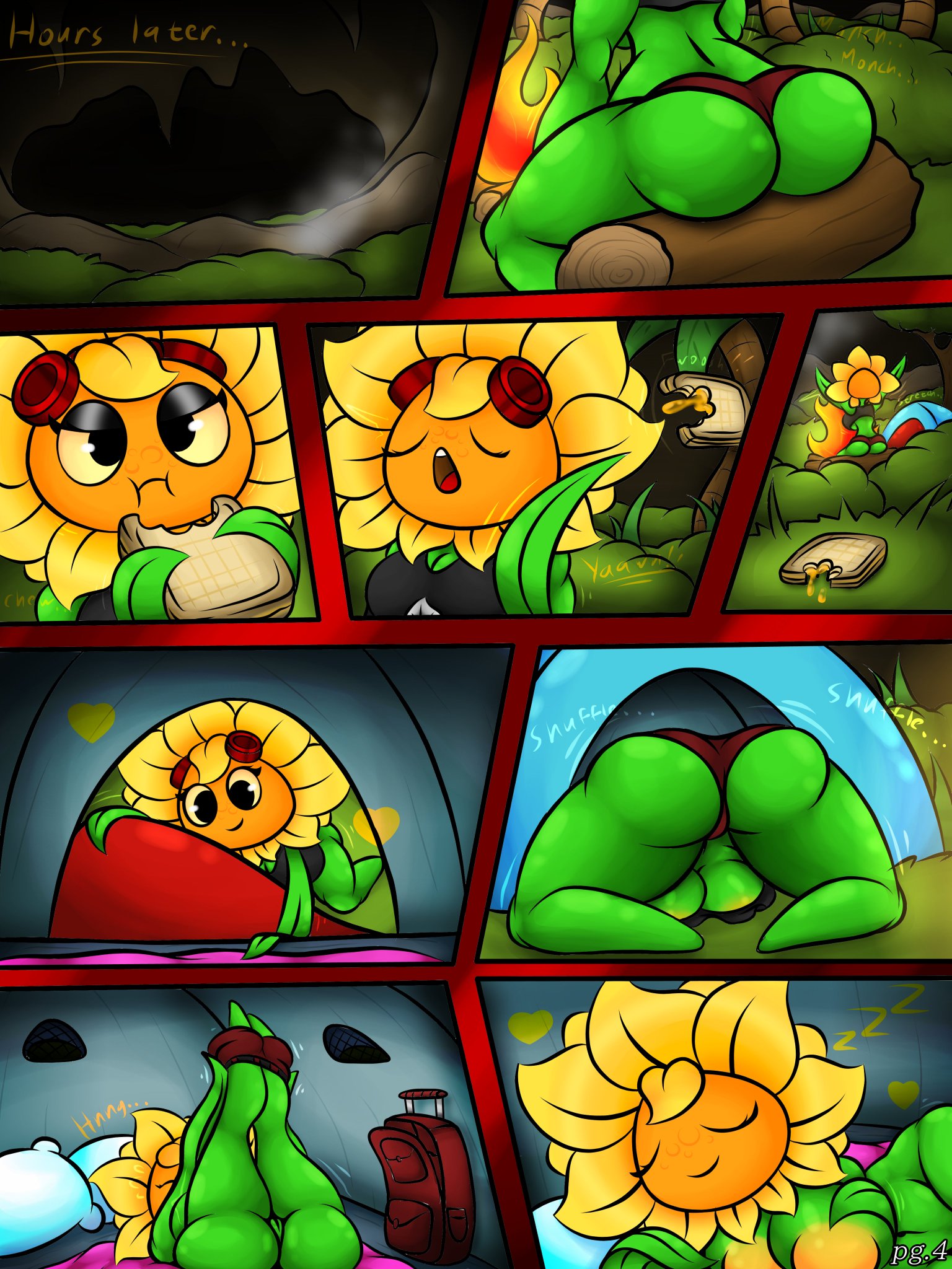 Plants vs zombies solar flare porn