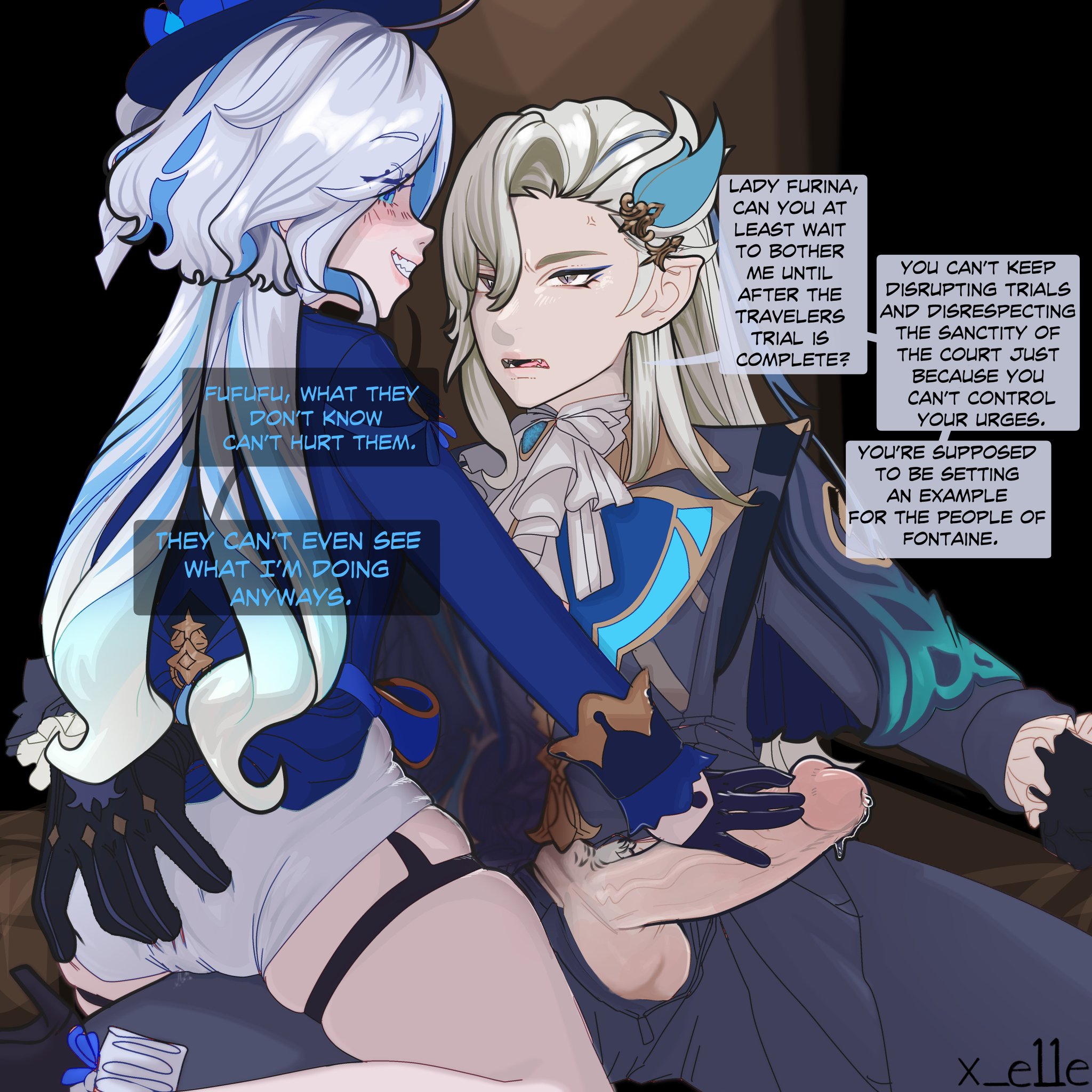 Genshin impact neuvillette rule 34