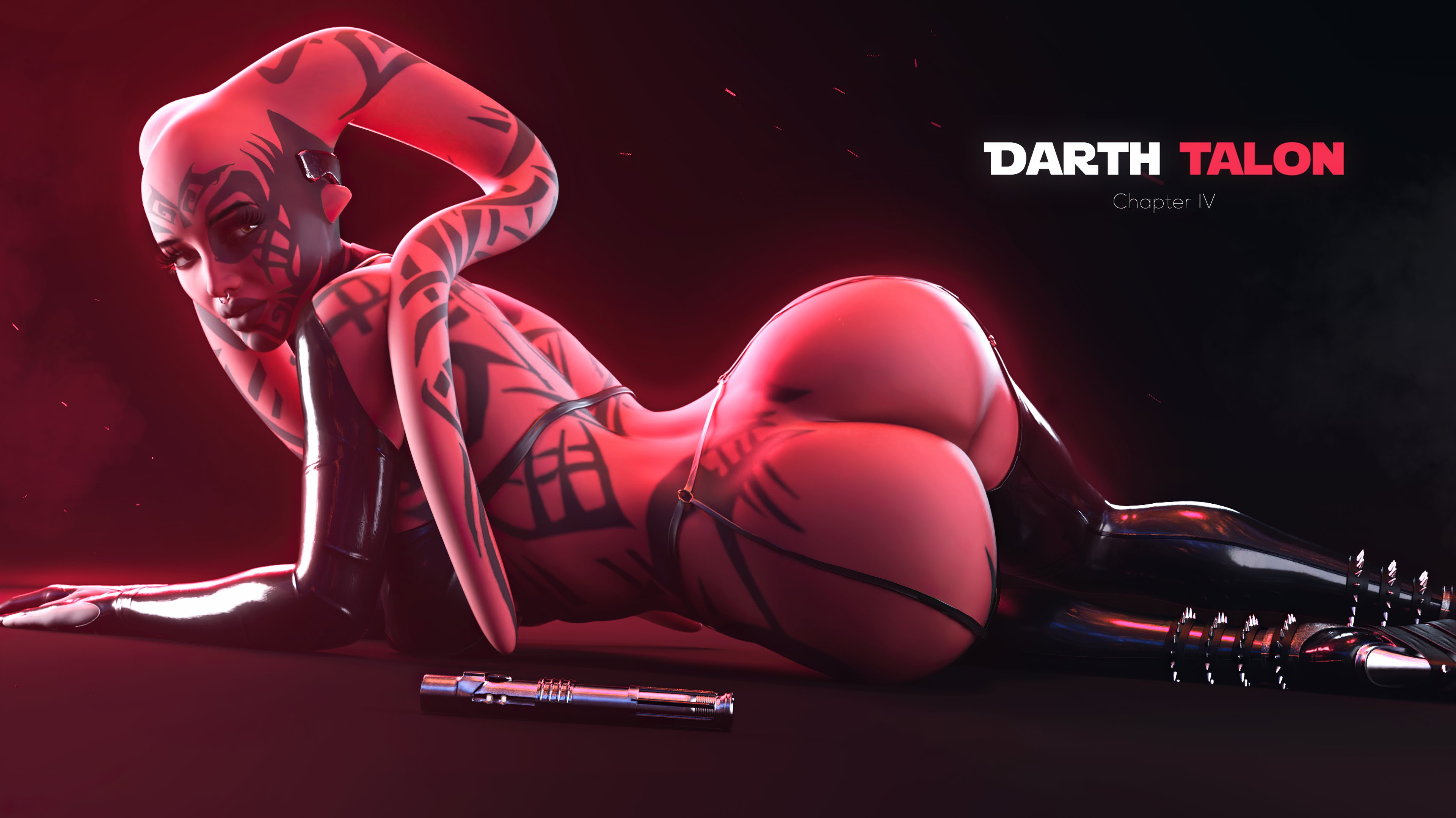 Darth talon boobs