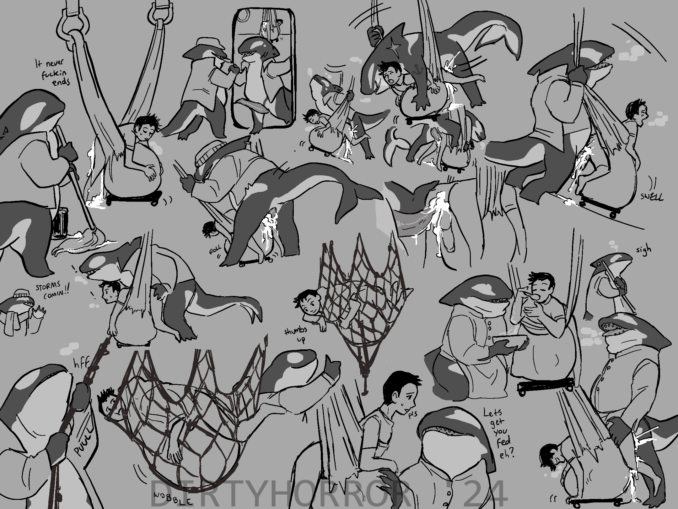 3boys animal_genitalia anthro ass belly belly_swaying big_belly big_dom_small_sub boat bodily_fluids bondage bottomless_male bound bucket cart cetacean cetacean_genitalia cleaning_tool clothed clothing consent container cum cum_drip cum_in_ass cum_inside cutlery dirtyhorror dolphin dominant dripping eating eye_patch eyewear feeding fetal_movement food gay_anal gay_sex genital_fluids genitals group hammock hat headgear headwear hi_res human human_on_anthro immobile immobilization impregnation inflation interspecies interspecies_pregnancy janitor kidnapping kitchen_utensils leaking_cum male male/male male_impregnation male_on_male male_only male_pregnancy mammal marine mop mopping multiple_partners net oceanic_dolphin orca orca_humanoid original_characters pantsless porthole pregnancy pregnant pregnant_belly pregnant_male public public_sex restraints rope rope_bondage rope_harness sailor sex shanghaied ship size_difference smoking spoon stew suspended_sex suspension swaying swinging tools toothed_whale unborn_kicking vehicle watercraft yaoi