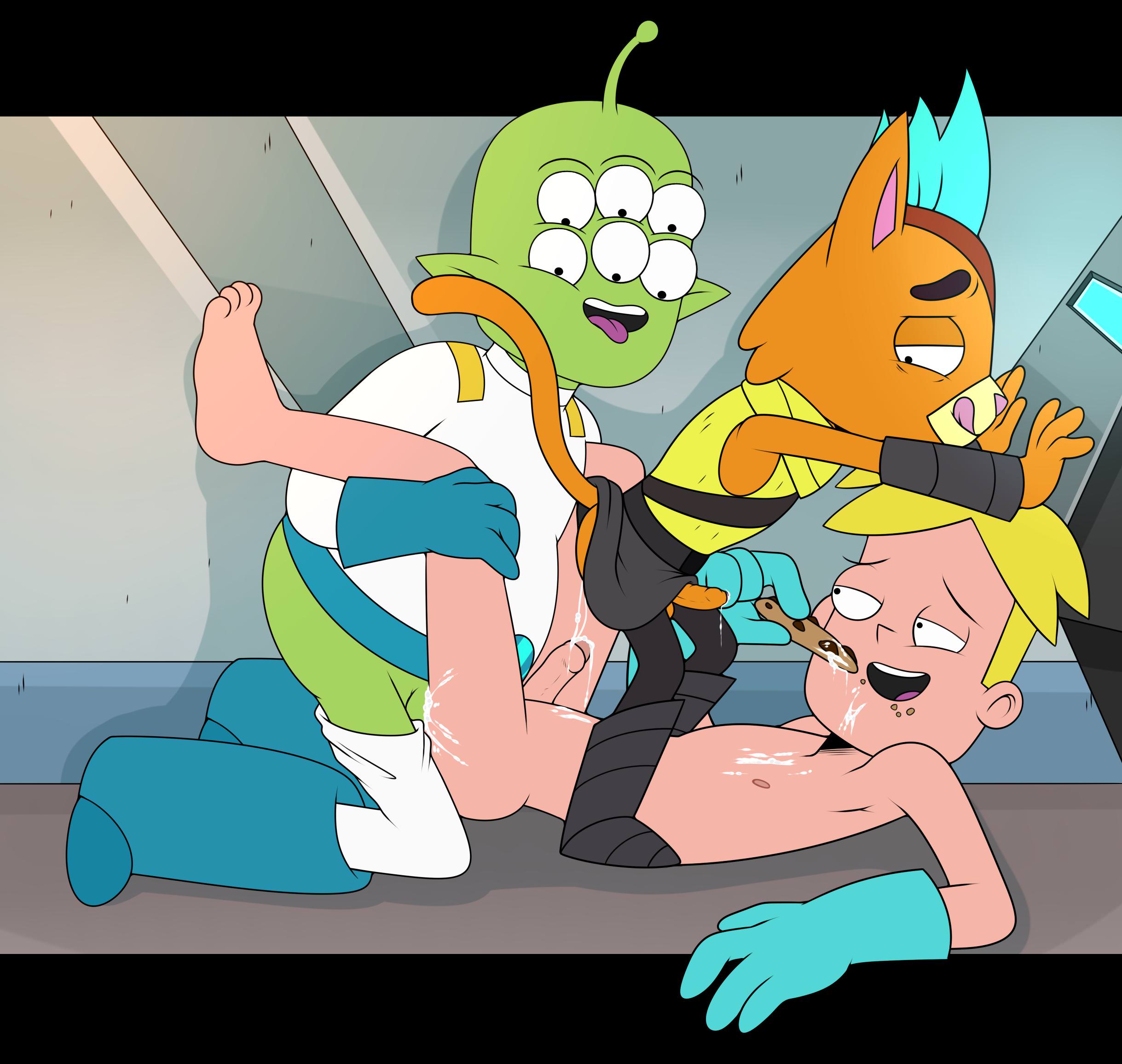 Rule34 - If it exists, there is porn of it / enookie, gary (final space),  little cato / 2163103