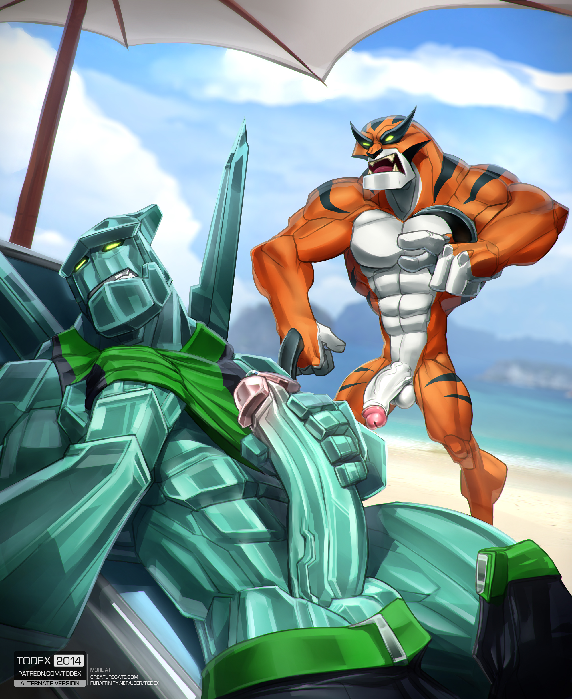 Ben 10 gay desnudo como diamante