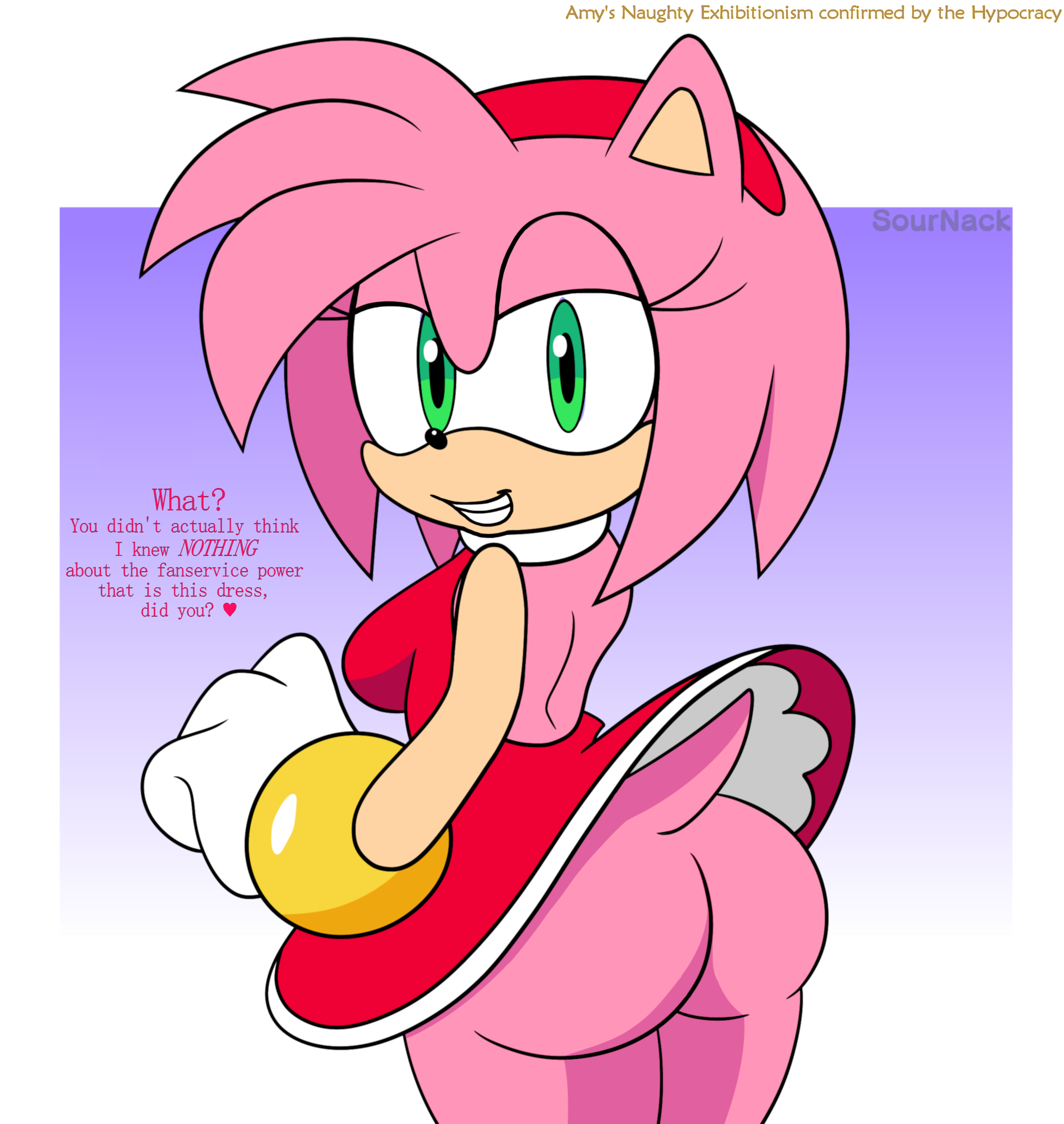 Amy rose under skirt