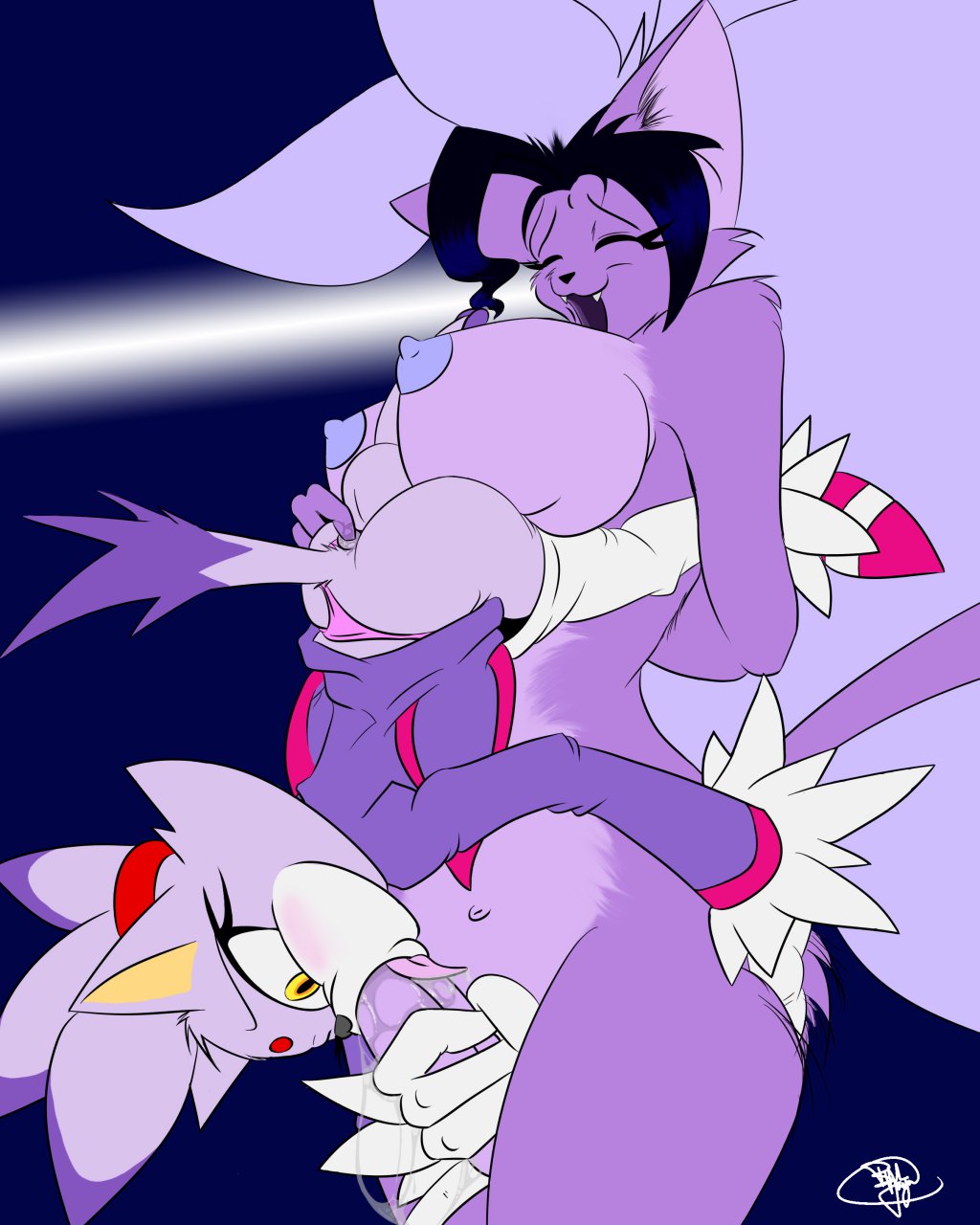 Rule34 - If it exists, there is porn of it / thefurfather, blaze the cat /  2686019